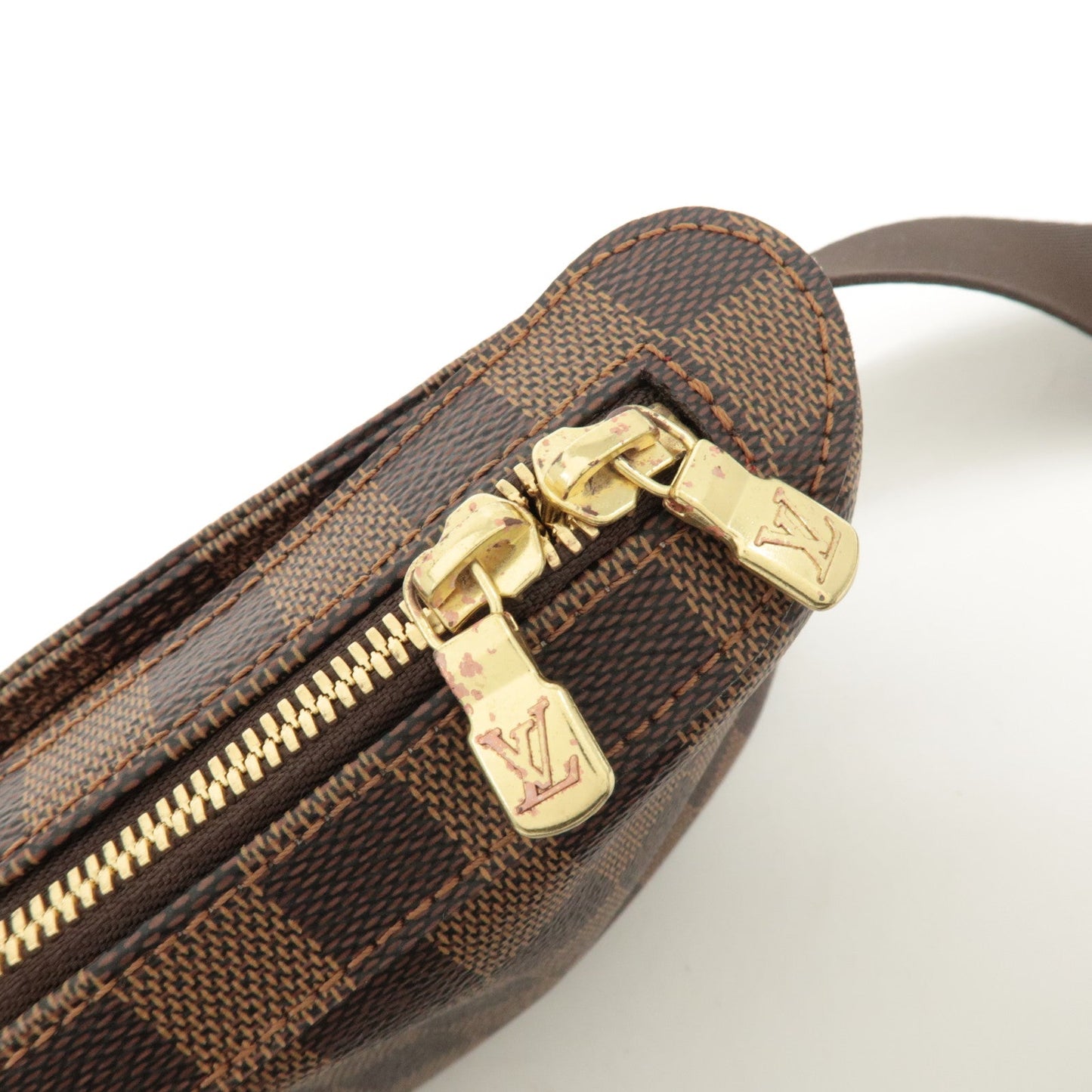 Louis Vuitton Damier Ebene Geronimos Crossbody Bag Waist Bag N51994 Used【Pre-order】