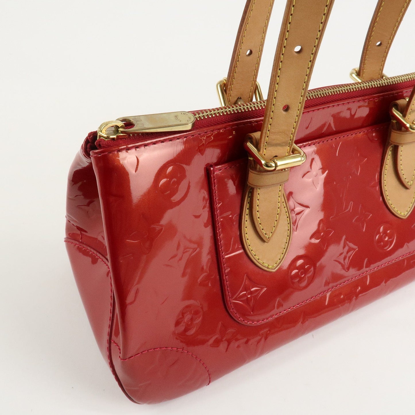 Louis Vuitton Vernis Rosewood Avenue Hand Bag Pomme D'Amour M93507【Pre-order】