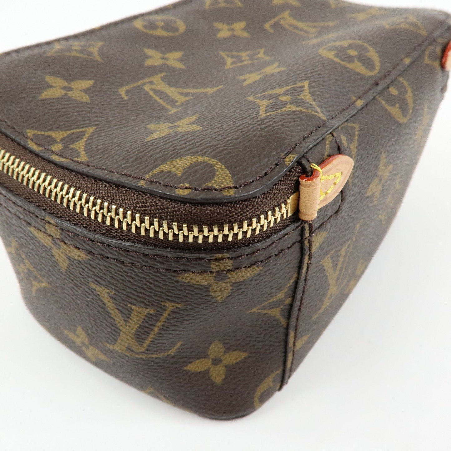 Louis Vuitton Monogram Cube de Rangement PM Pouch Brown M43688【Pre-order】