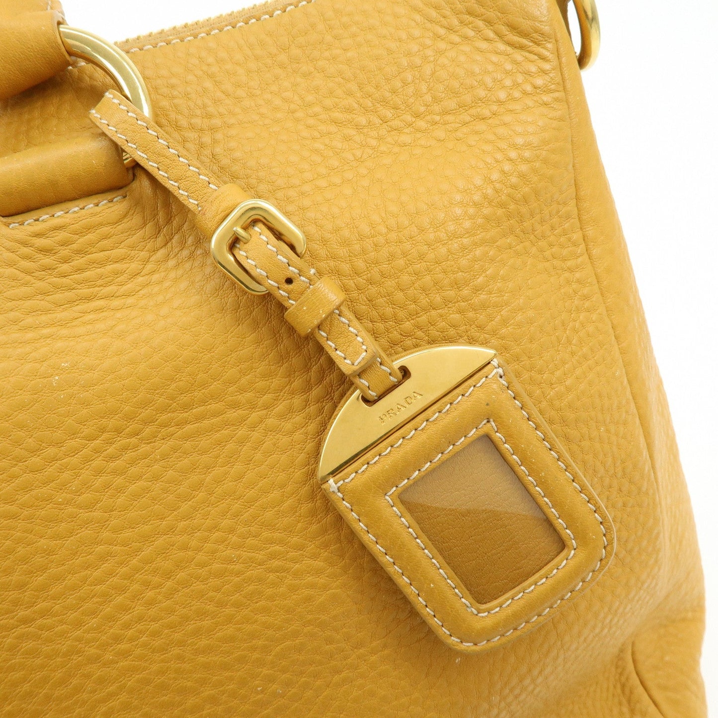 Prada Triangle Logo Leather 2Way Bag Hand Bag Shoulder Bag BL0778【Pre-order】