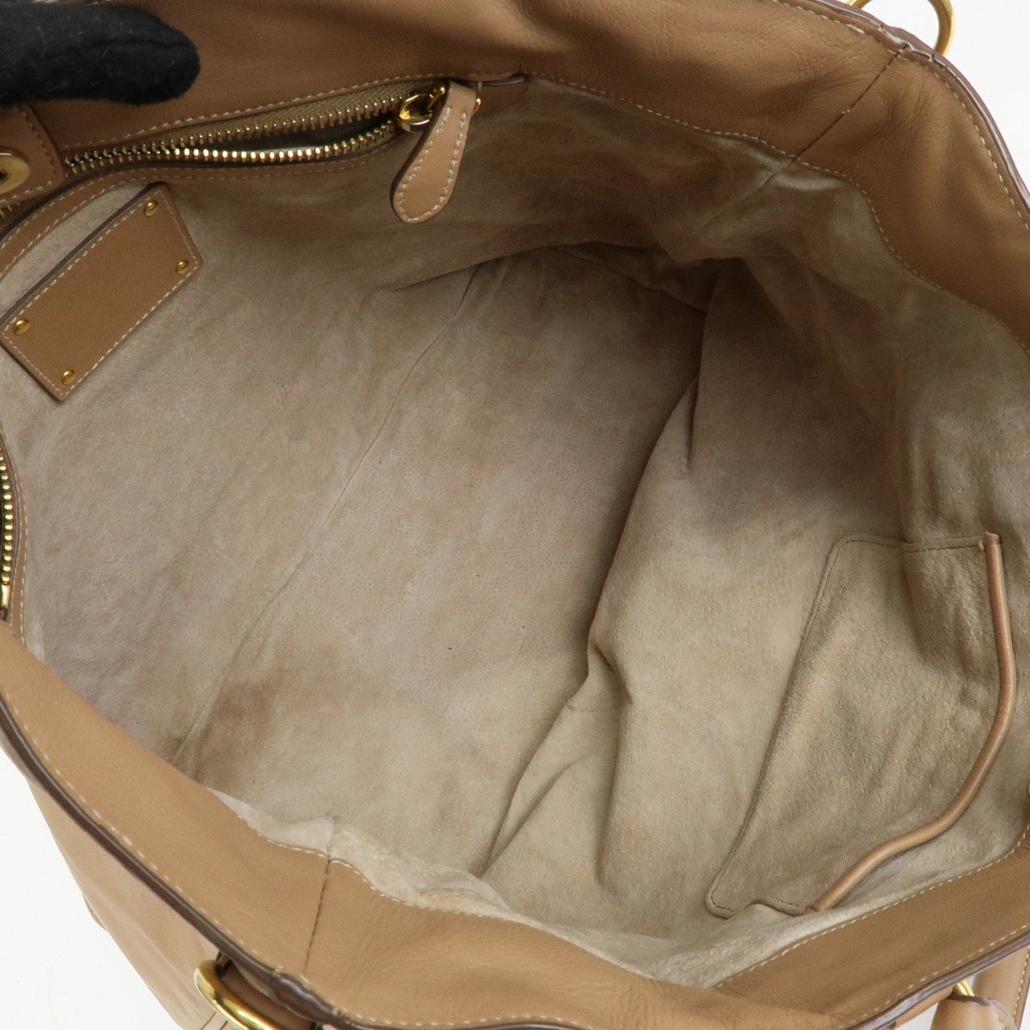 Prada Soft Calf Leather 2Way Hand Shoulder Bag Light Brown BN1902【Pre-order】