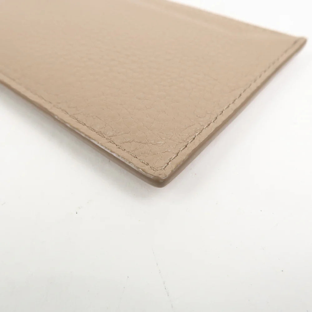 Prada Leather Card Case Card Holder Beige【Pre-order】