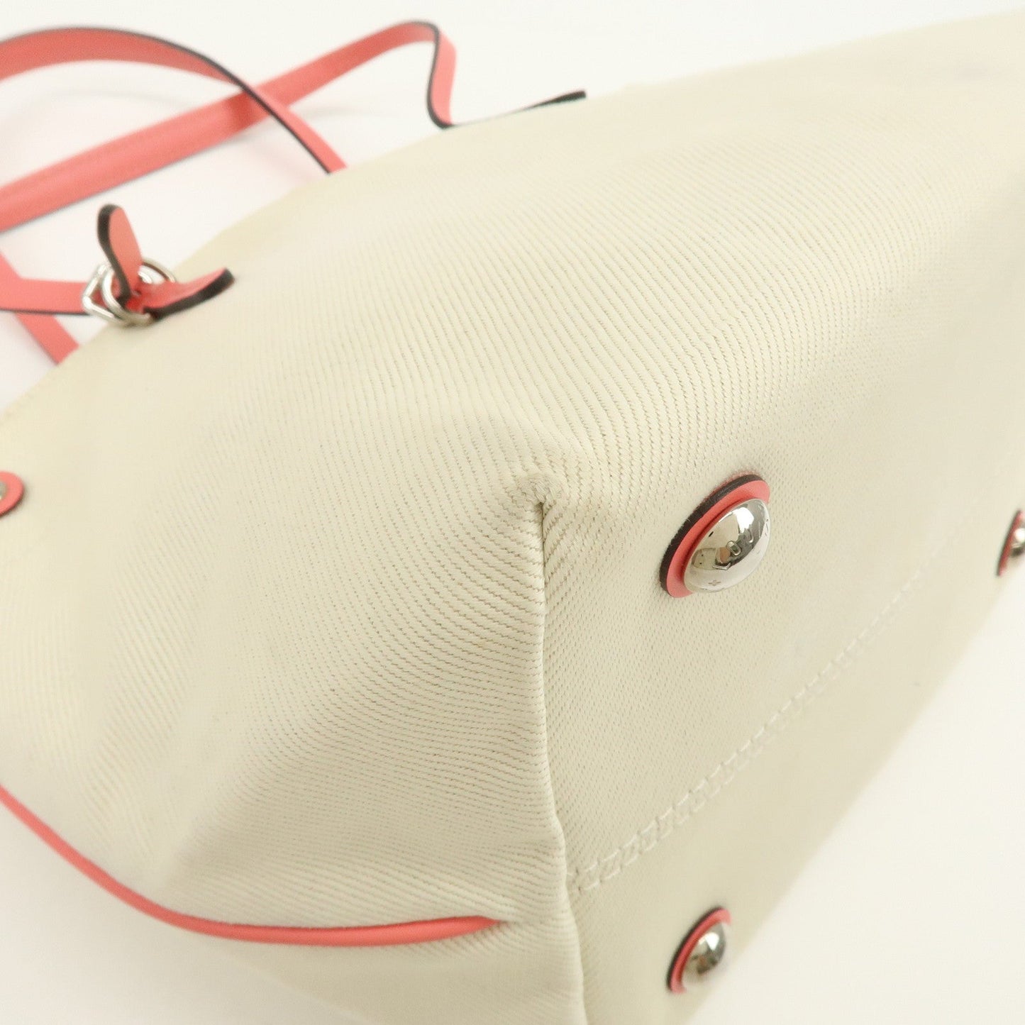 Louis Vuitton Canvas Leather Cabas PM Hand Bag Corail M94505【Pre-order】