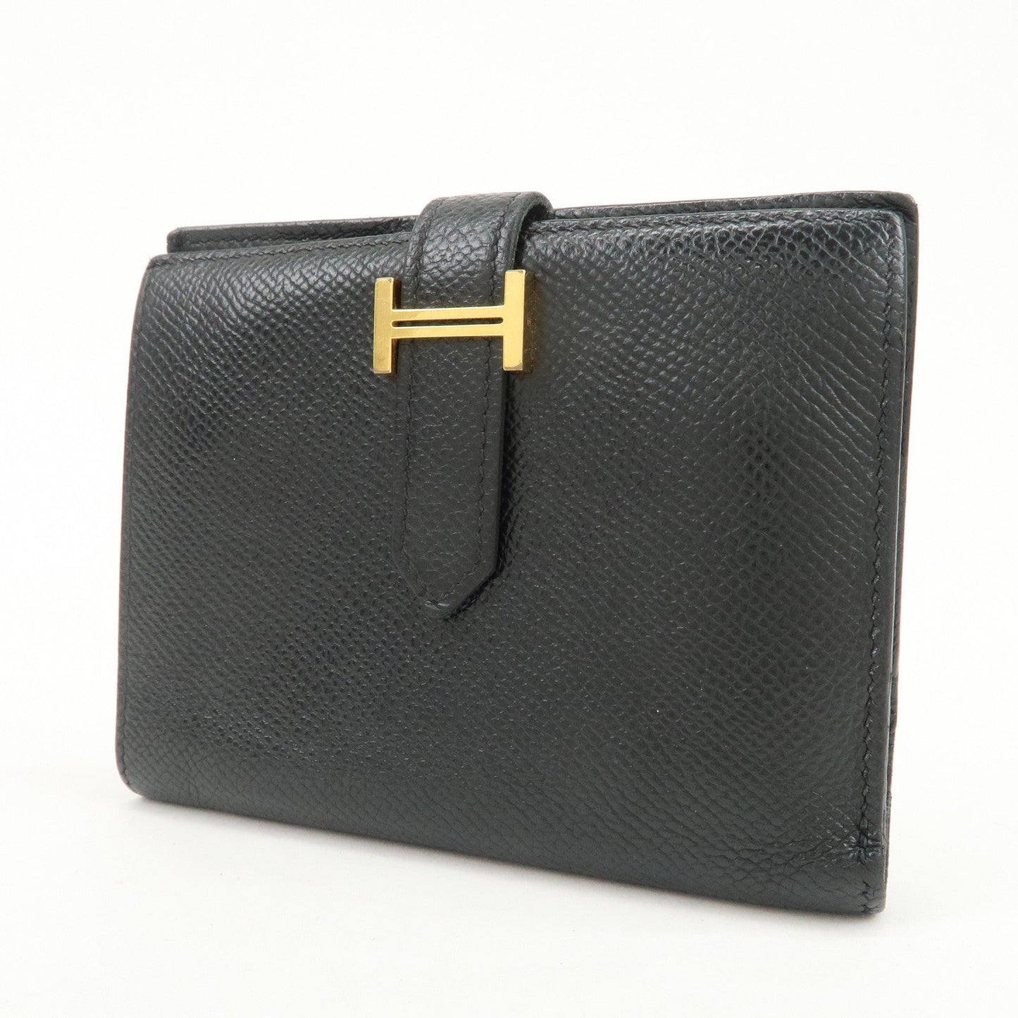 Hermes Bearn Mini Veau Epsom Bi-fold Compact Wallet Z Stamped【Pre-order】