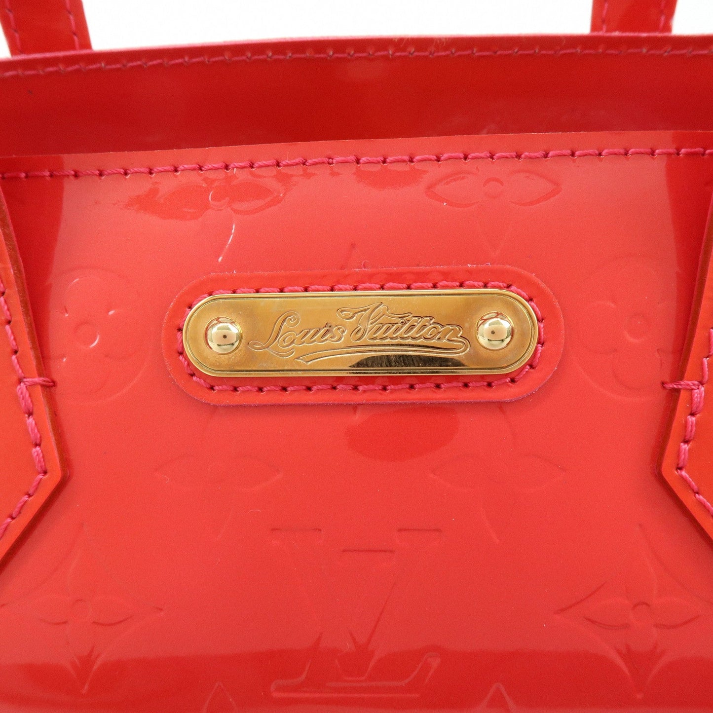 Louis Vuitton Monogram Vernis Wilshire PM Hand Bag Rose Pop M93643【Pre-order】