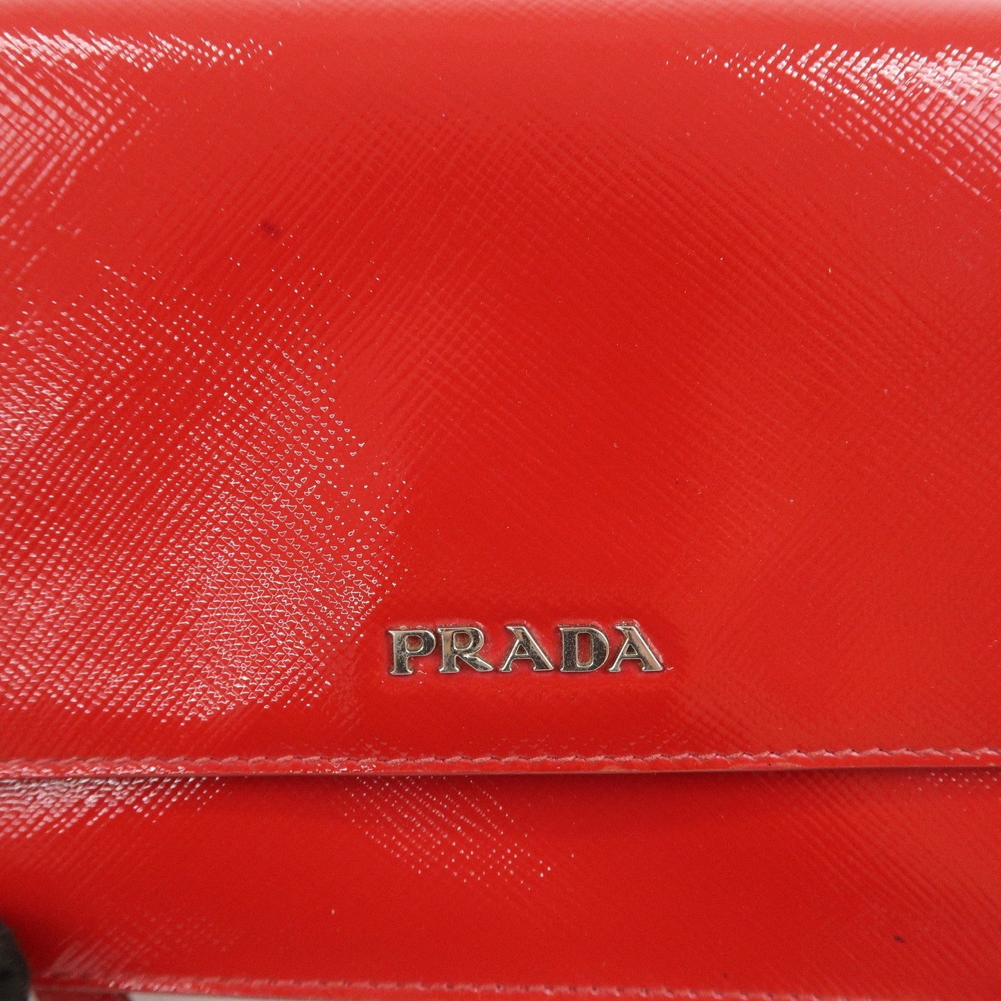Prada Saffiano Leather 2Way Mini Shoulder Bag Clutch Bag Red BT1031【Pre-order】