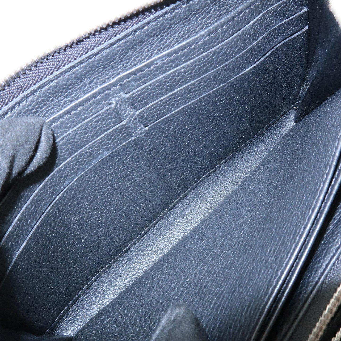 Louis Vuitton Leather Lockme Round Zippy Long Wallet Noir M62622【Pre-order】