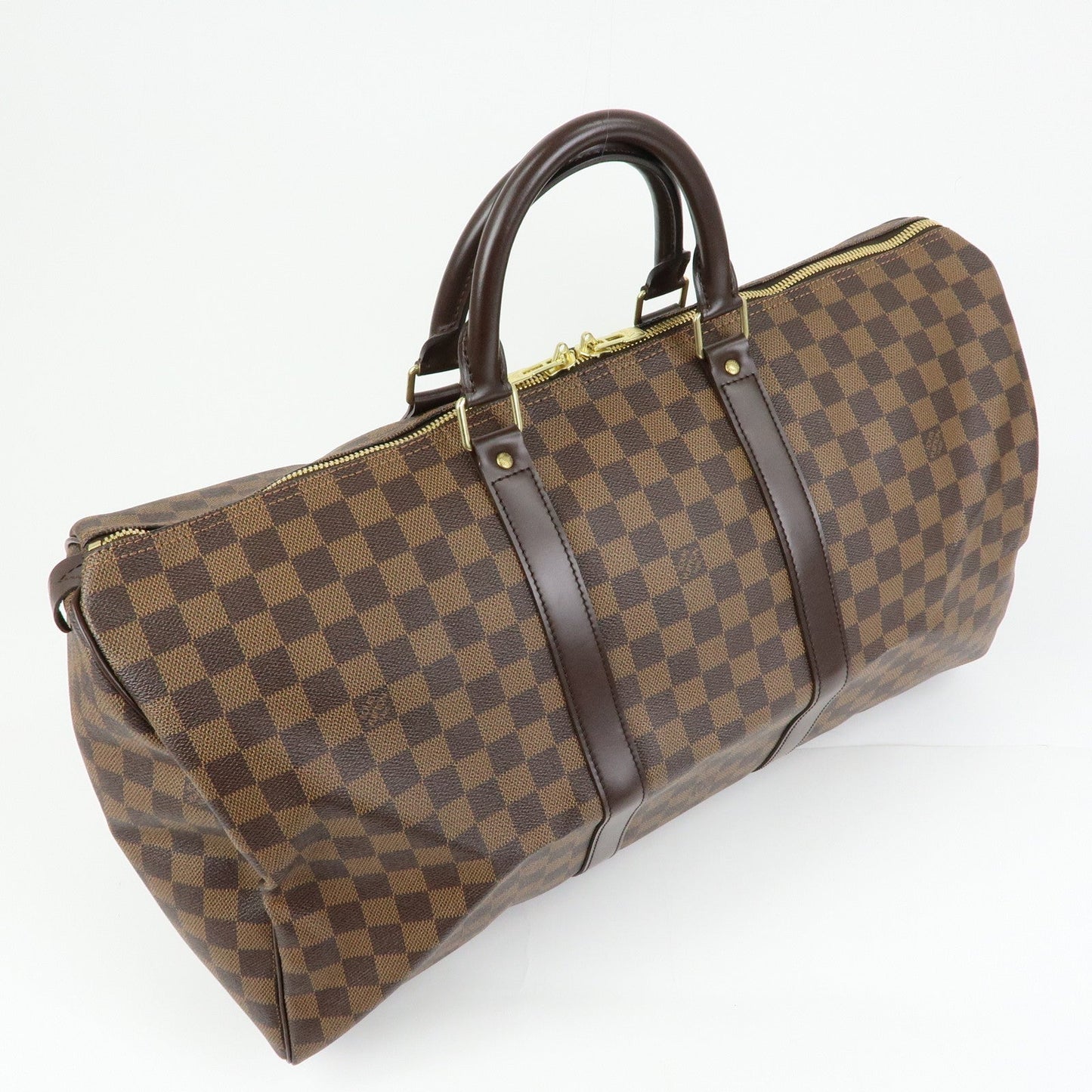 Louis Vuitton Damier Keep All 50 Boston Bag Brown N41427【Pre-order】