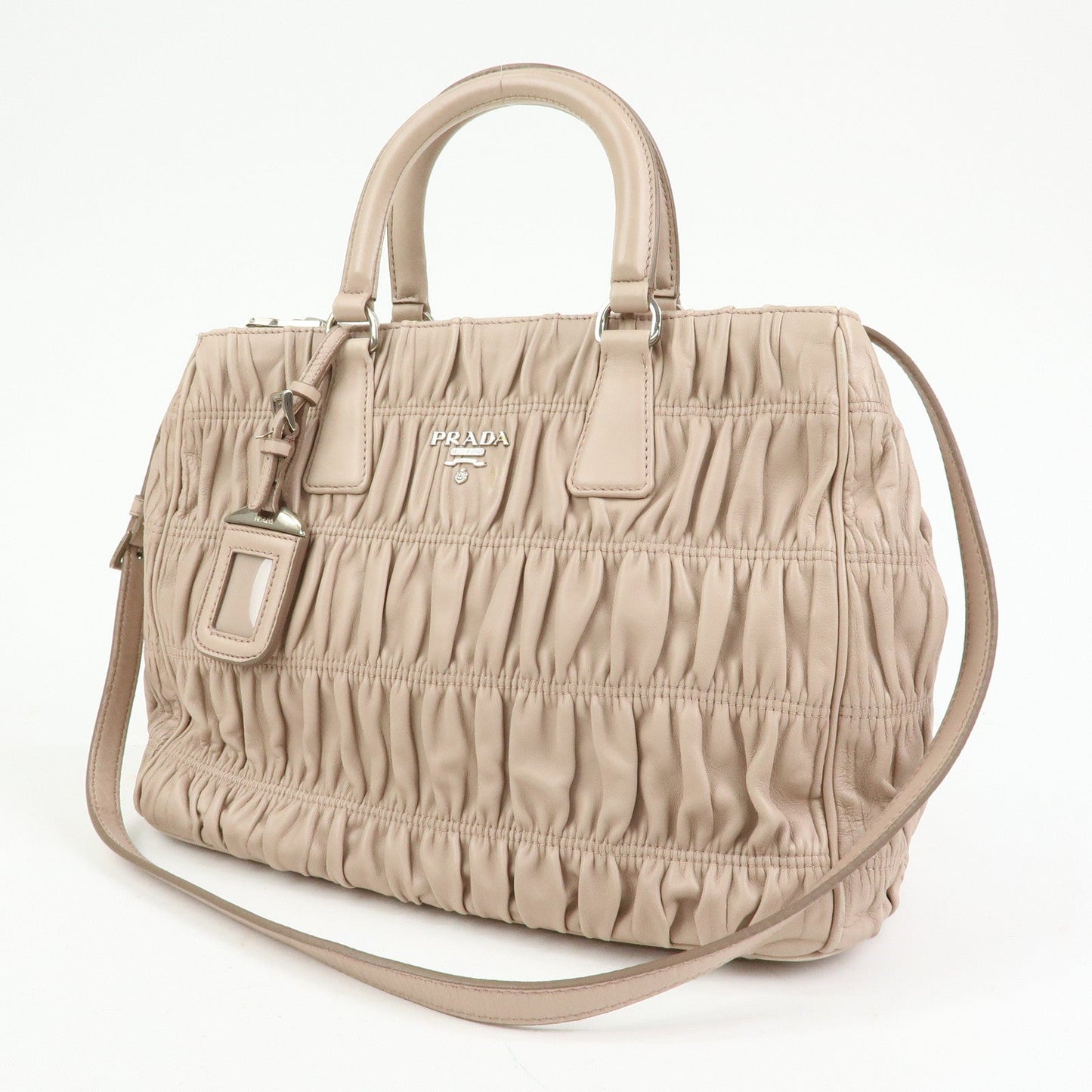 Prada Nappa Gaufure Leather 2Way Hand Bag Shoulder Bag B2599L【Pre-order】