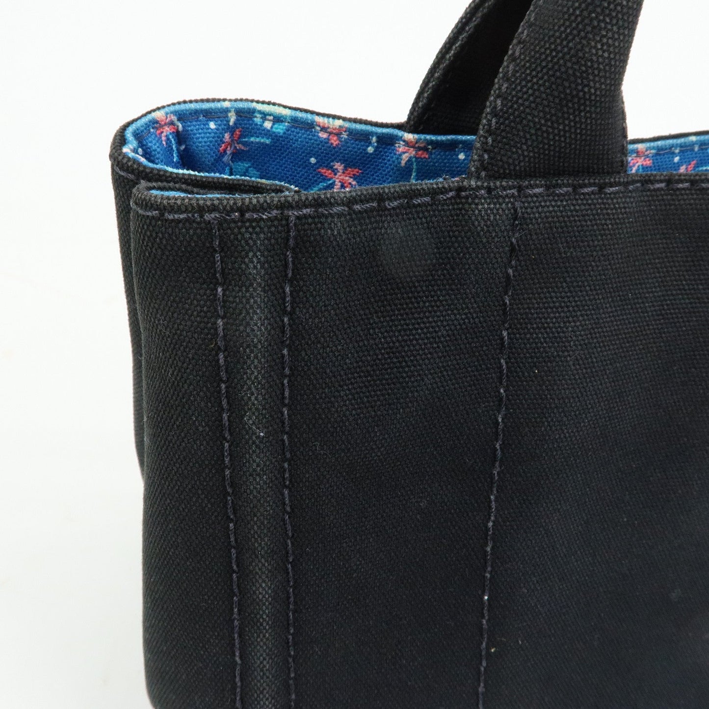 Prada Triangle Logo Canapa Mini Canvas 2Way Bag Hand Bag 1BG439【Pre-order】