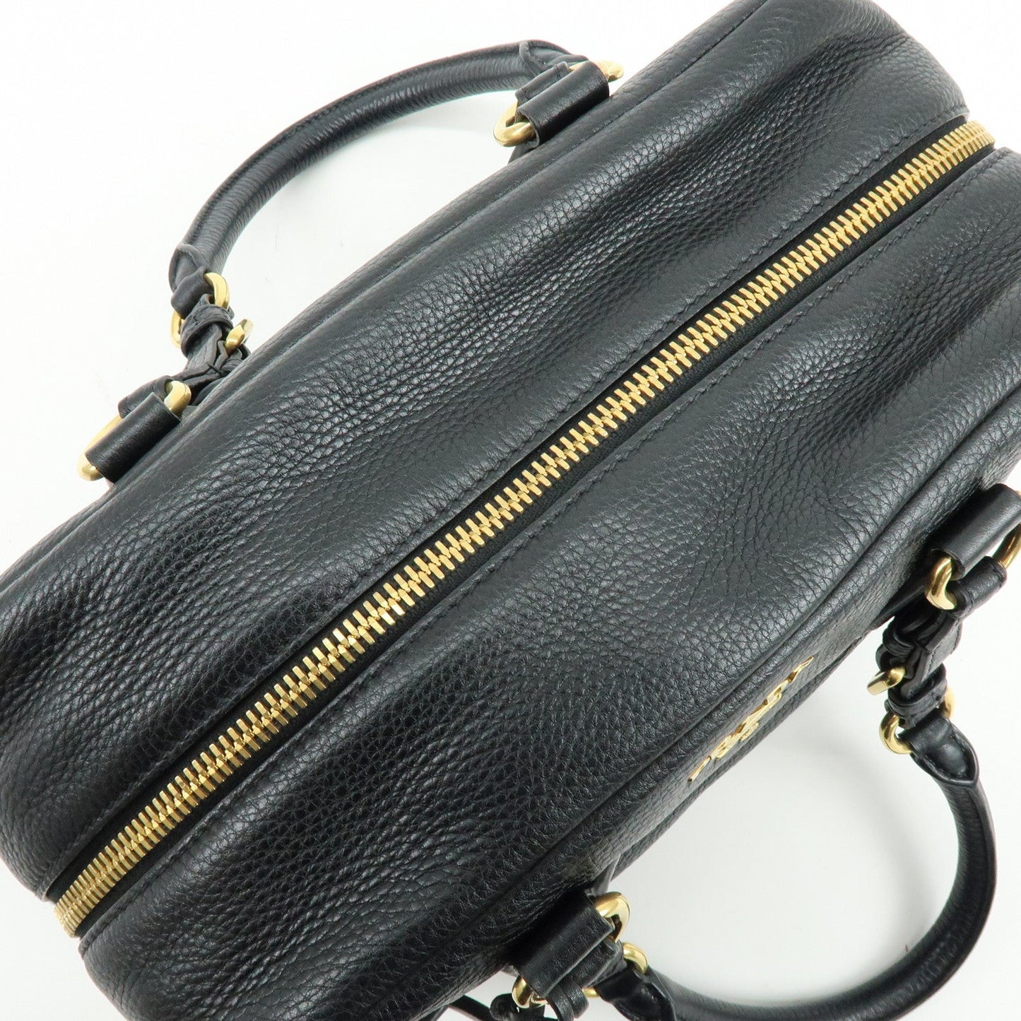 Prada Vitello Daino Leather Shoulder Bag Hand Bag Black B3091M【Pre-order】