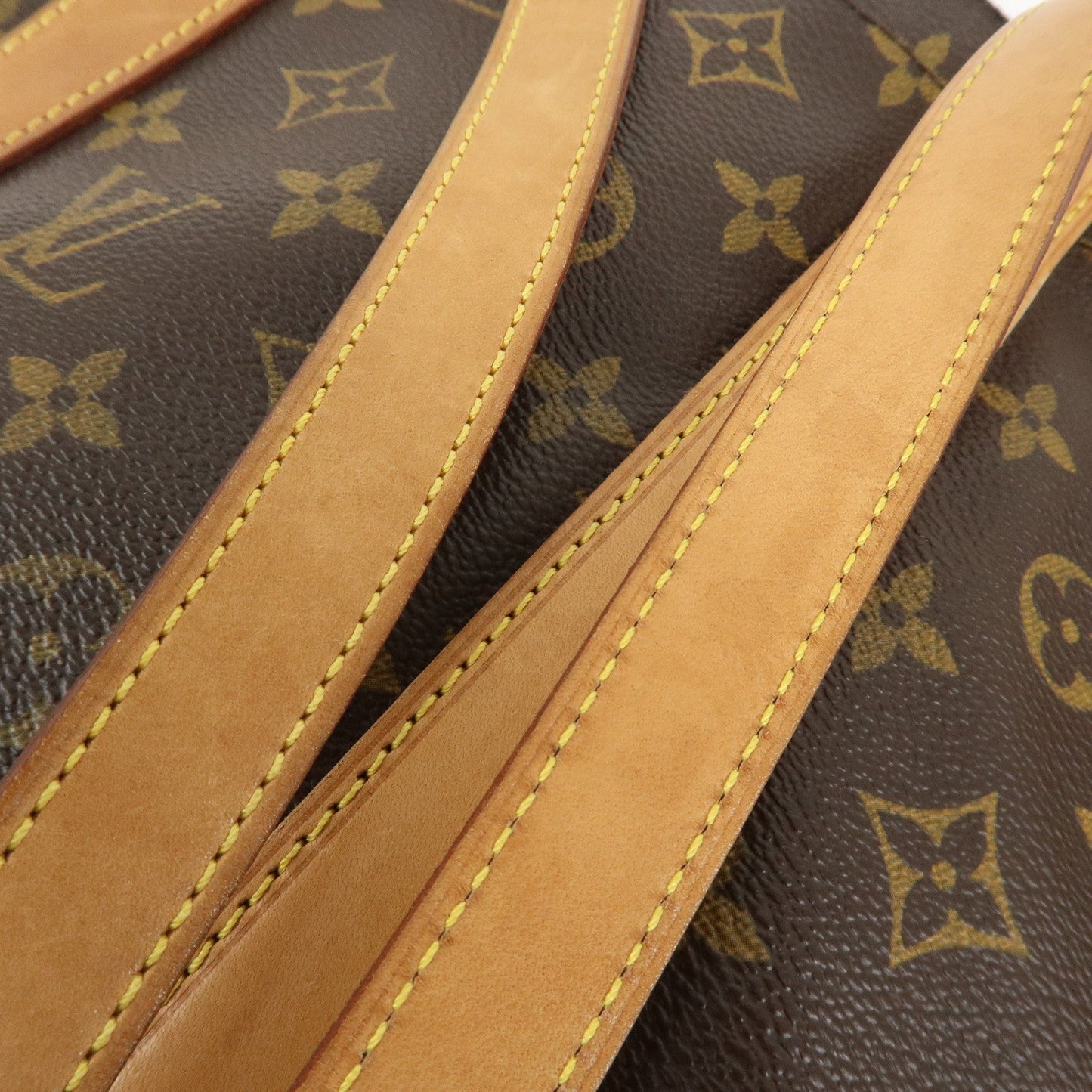 Louis Vuitton Monogram Randonnee PM Laundry Bag Brown M42243 Used【Pre-order】
