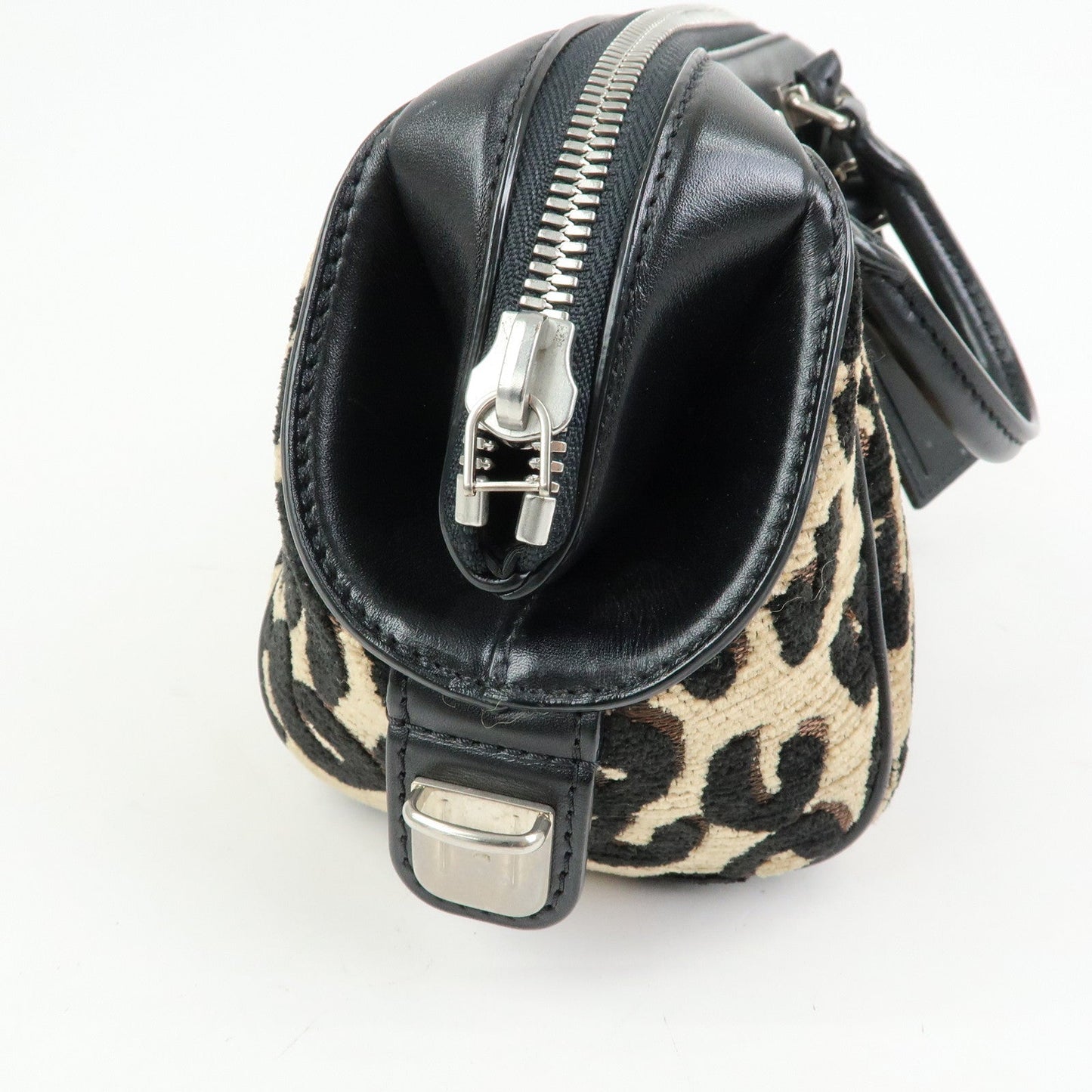 Louis Vuitton Jacquard Canvas Leather Leopard Baby Hand Bag M94257【Pre-order】