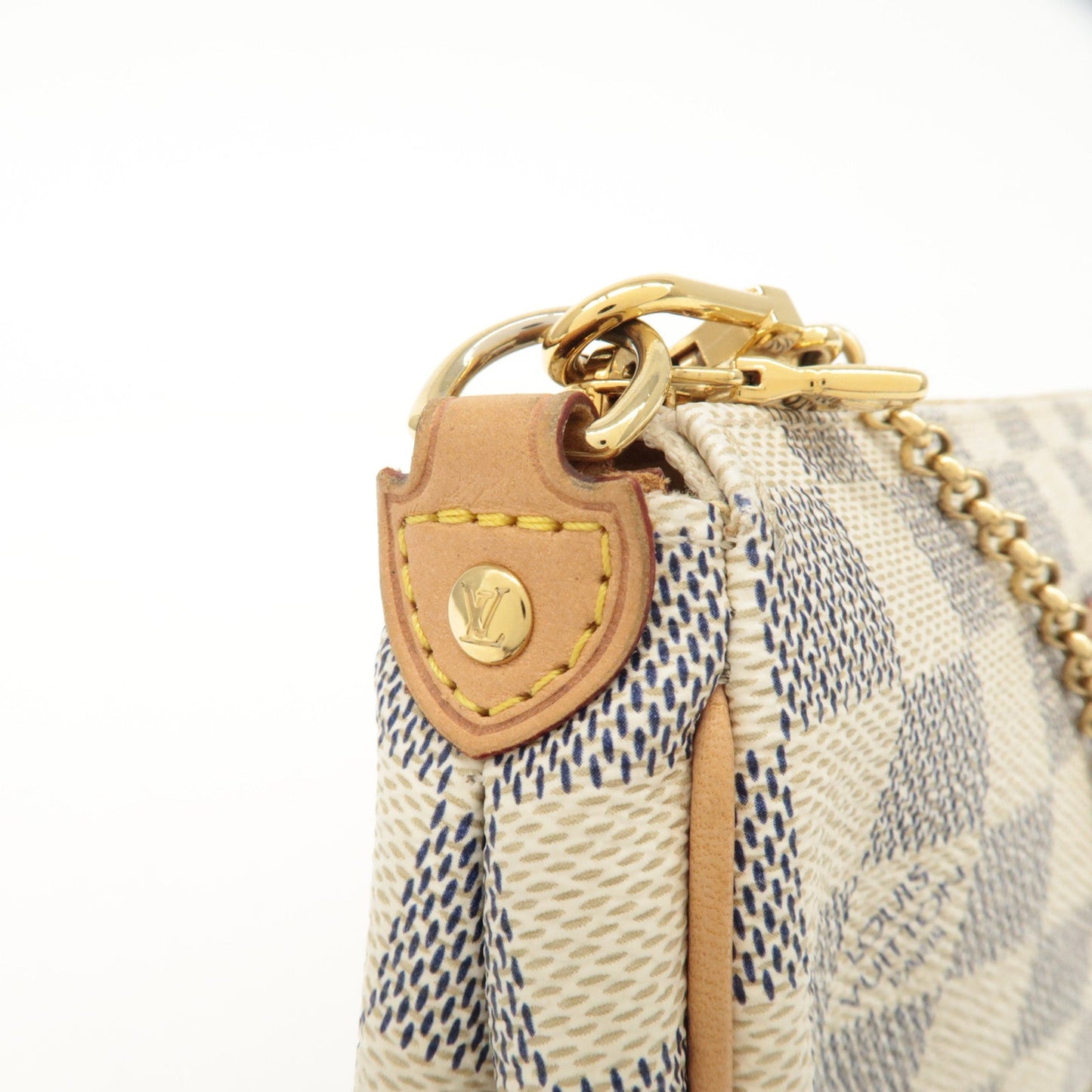 Louis Vuitton Damier Azur Eva 2Way Bag Pouch Shoulder Bag N55214 Used【Pre-order】