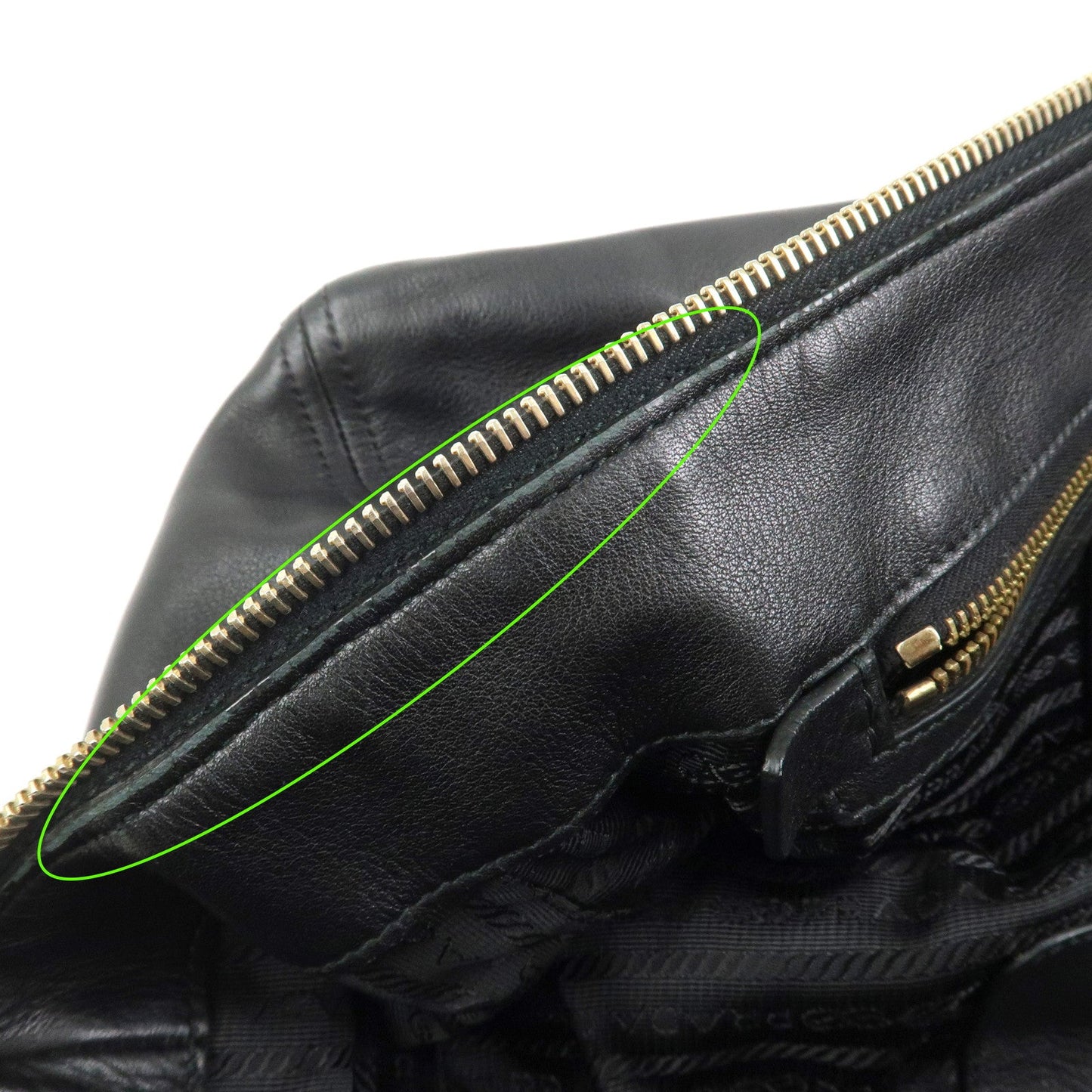 Prada Triangle Logo Leather 2 Way Bag Hand Bag Shoulder Bag BL0685【Pre-order】