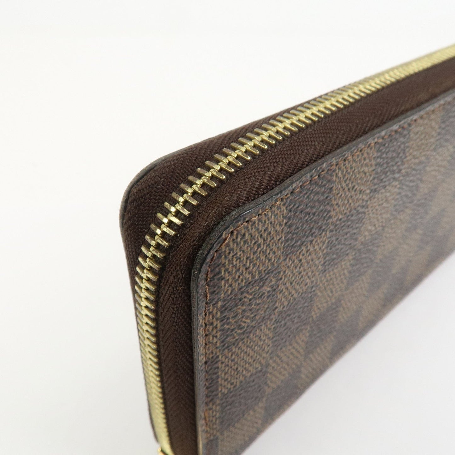 Louis Vuitton Damier Round Zippy Wallet Old Style Brown N60015【Pre-order】