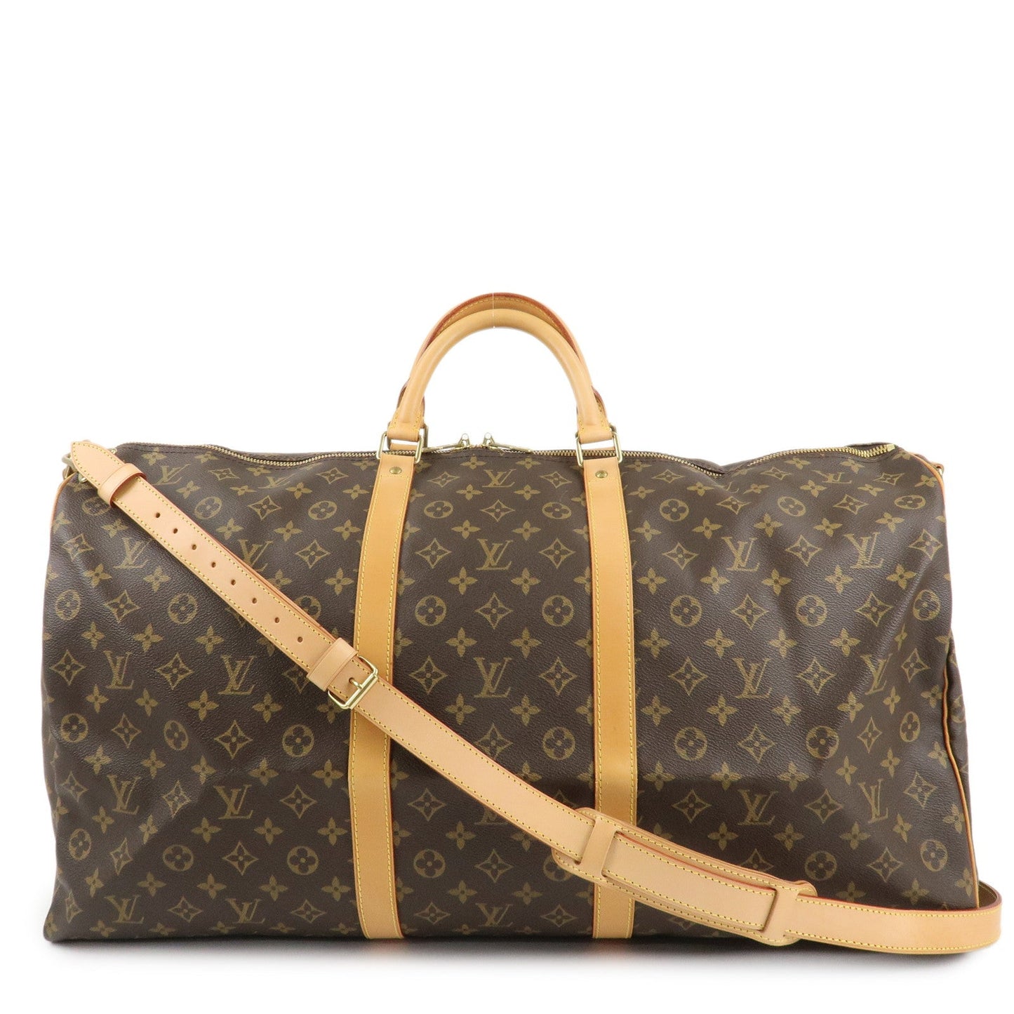 Louis Vuitton Monogram Keep All Bandouliere 60 Bag Brown M41412【Pre-order】