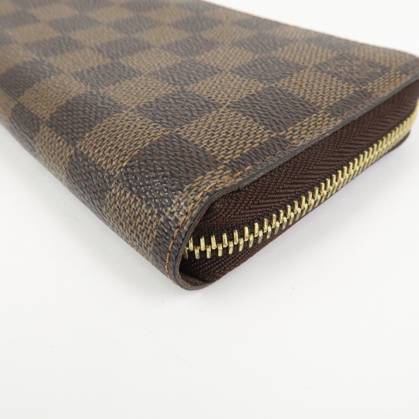 Louis Vuitton Damier Round Zippy Wallet Old Style Brown N60015【Pre-order】