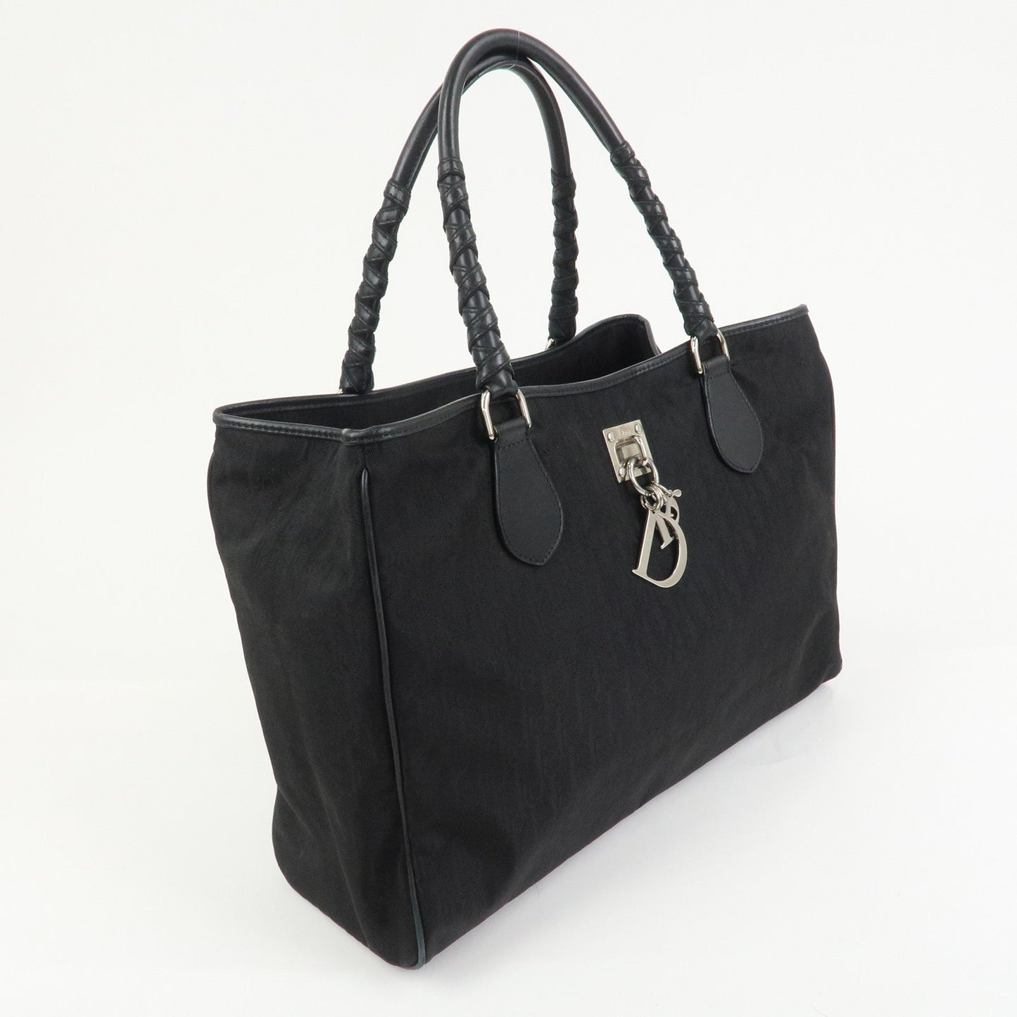 Christian Dior Trotter Nylon Canvas Leather Lovely Shoulder Bag【Pre-order】