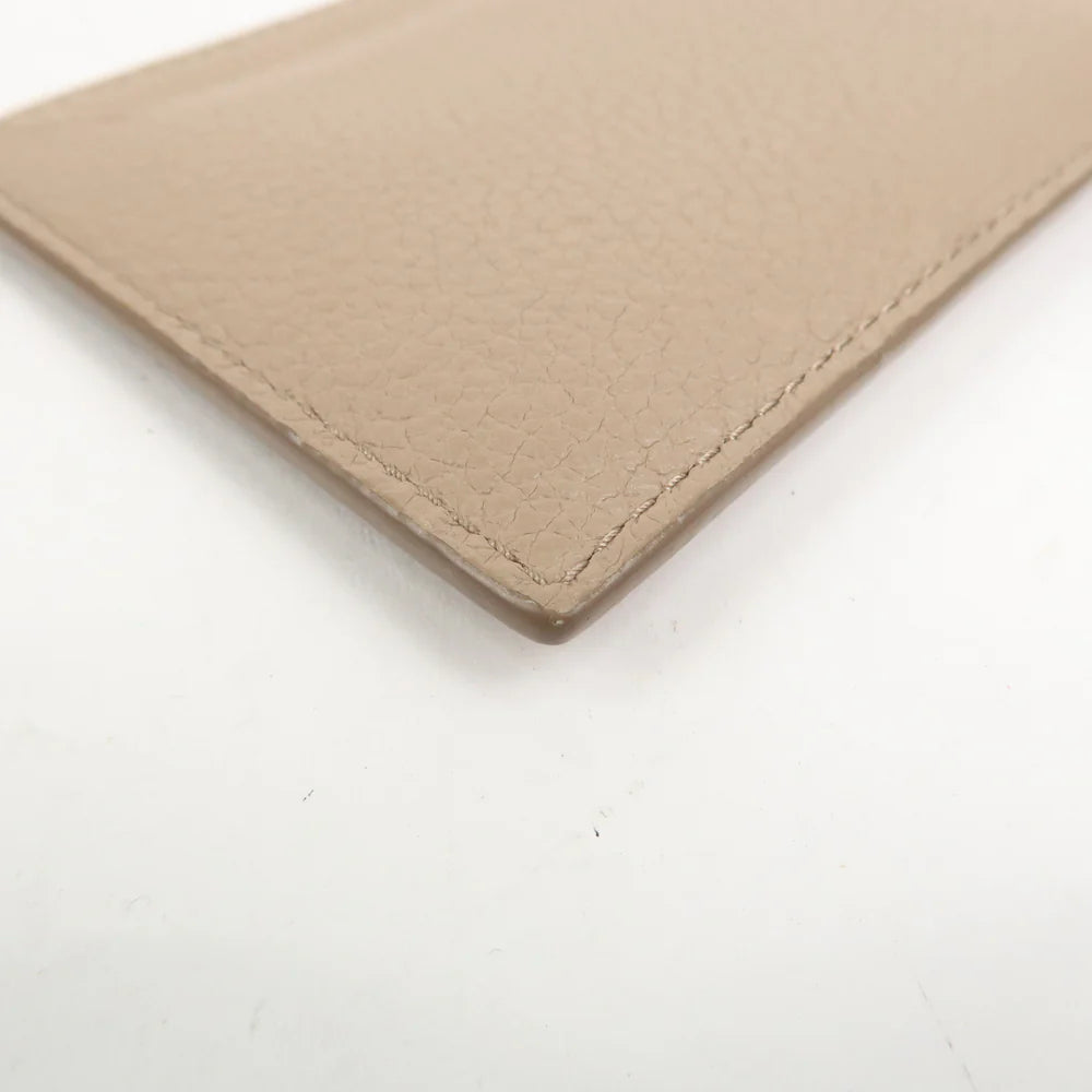 Prada Leather Card Case Card Holder Beige【Pre-order】