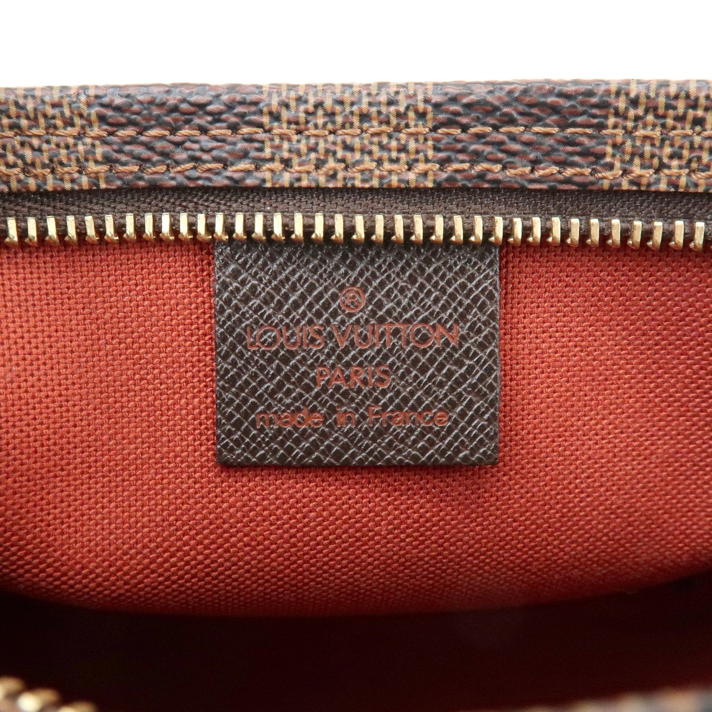Louis Vuitton Damier Trousse Makeup Accessory Pouch Brown N51982【Pre-order】