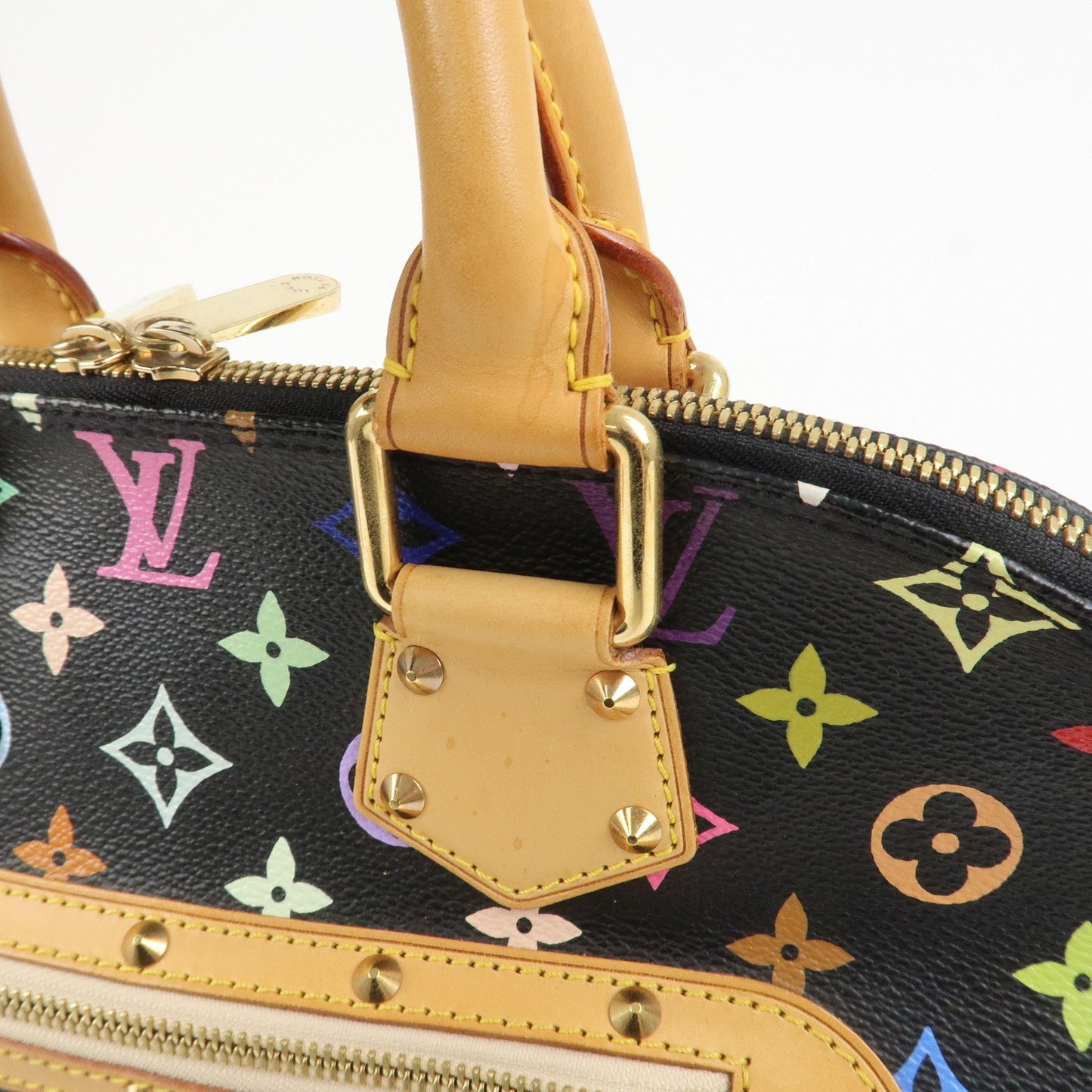 Louis Vuitton Monogram Multicolor Alma Hand Bag Noir M92646【Pre-order】