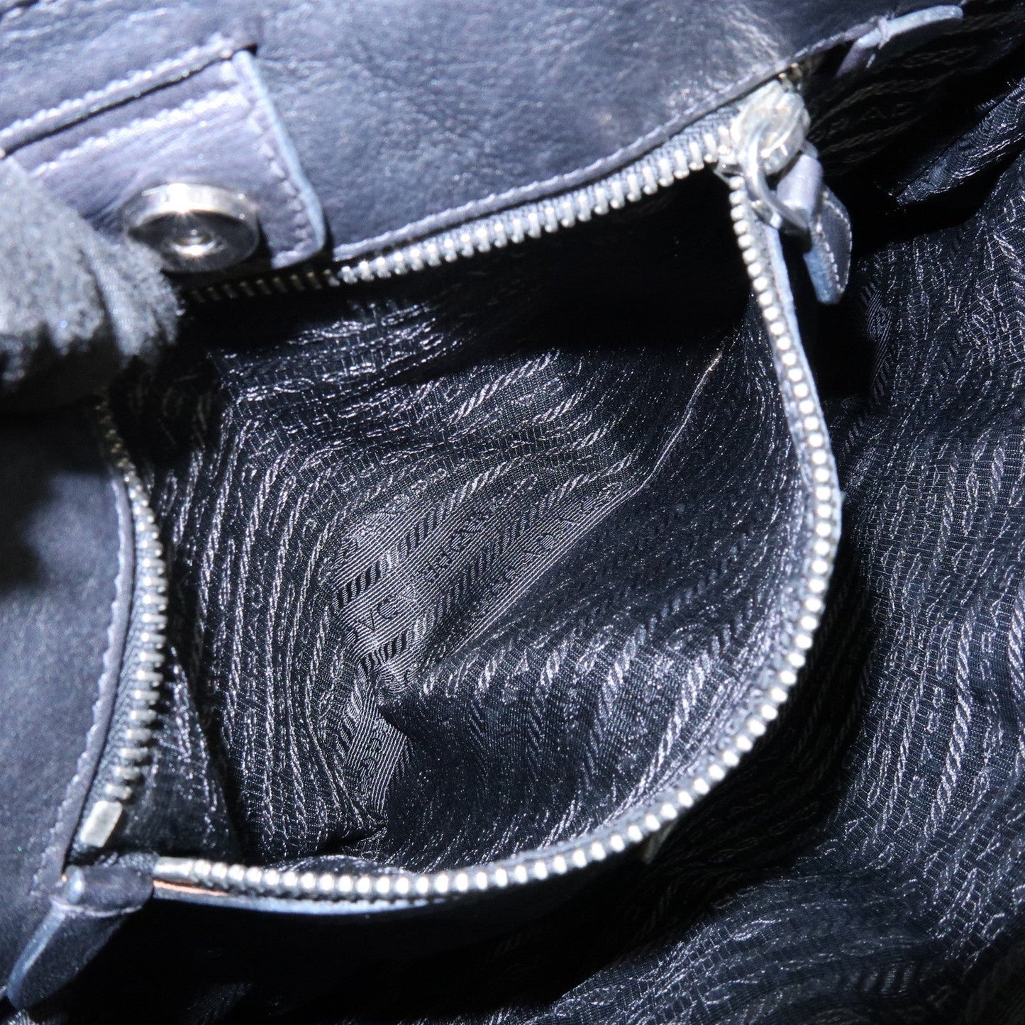 Prada Logo Leather 2Way Bag Hand Bag Shoulder Bag Black BN1226【Pre-order】