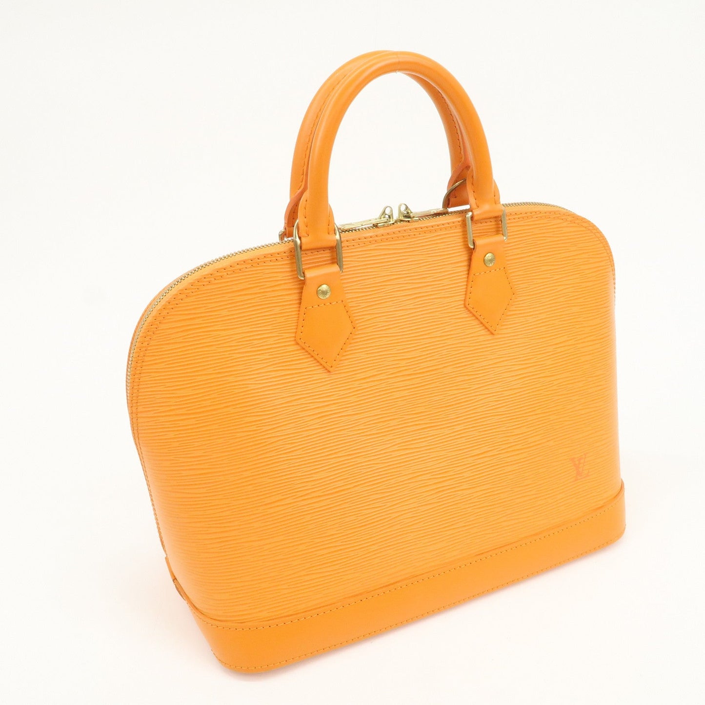Louis Vuitton Epi Leather Alma PM Hand Bag Mandarin Orange M5124H【Pre-order】