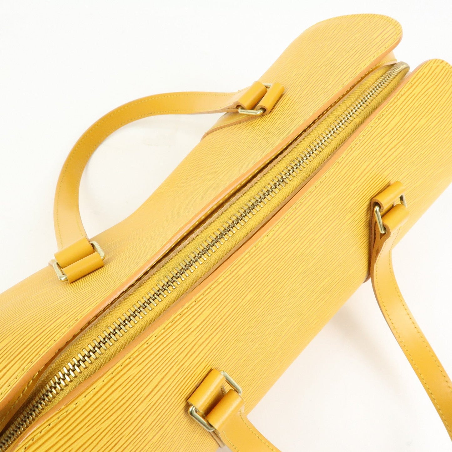 Louis Vuitton Epi Leather Soufflot Hand Bag Tassili Yellow M52229【Pre-order】