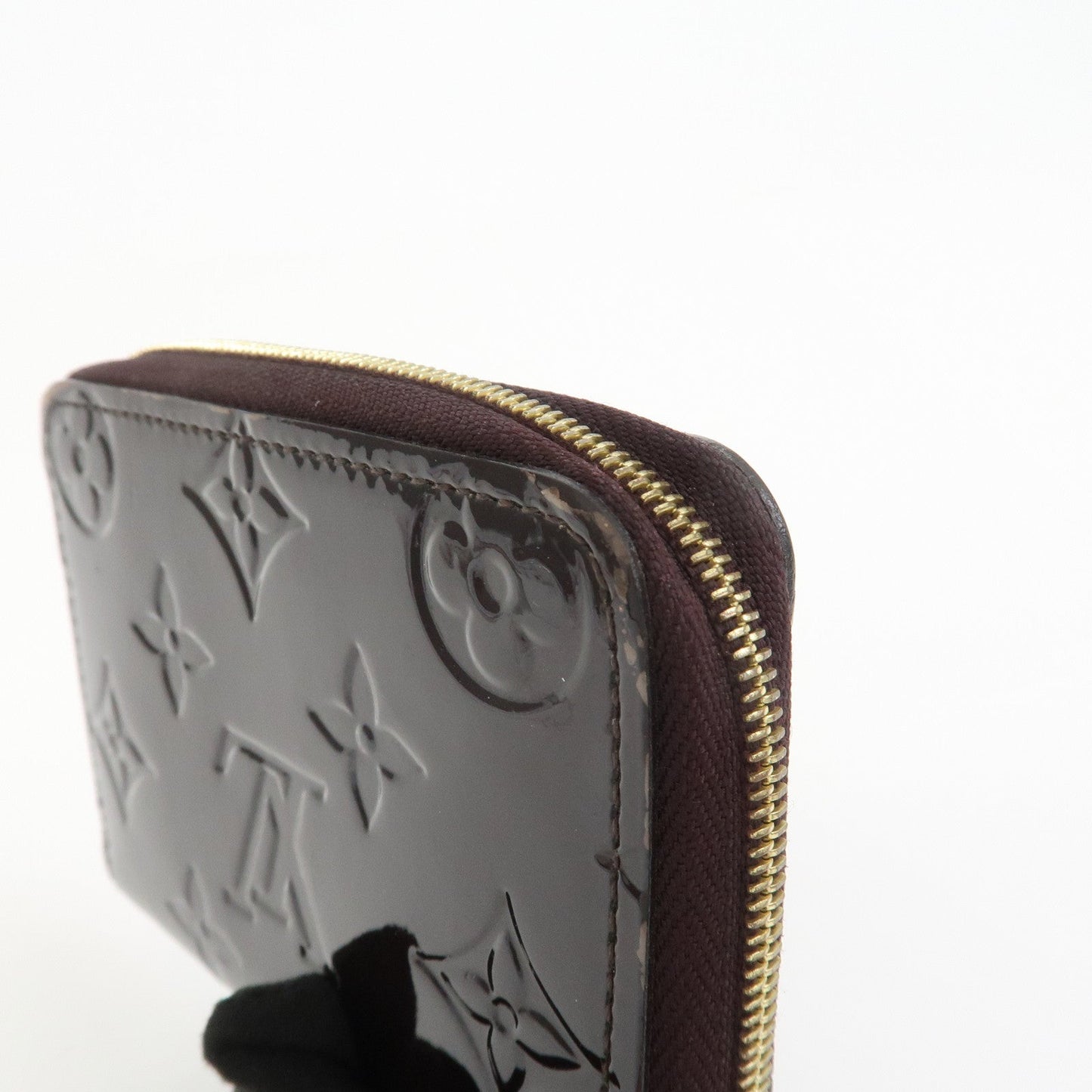 Louis Vuitton Monogram Vernis Zippy Coin Purse Amarante M93607【Pre-order】