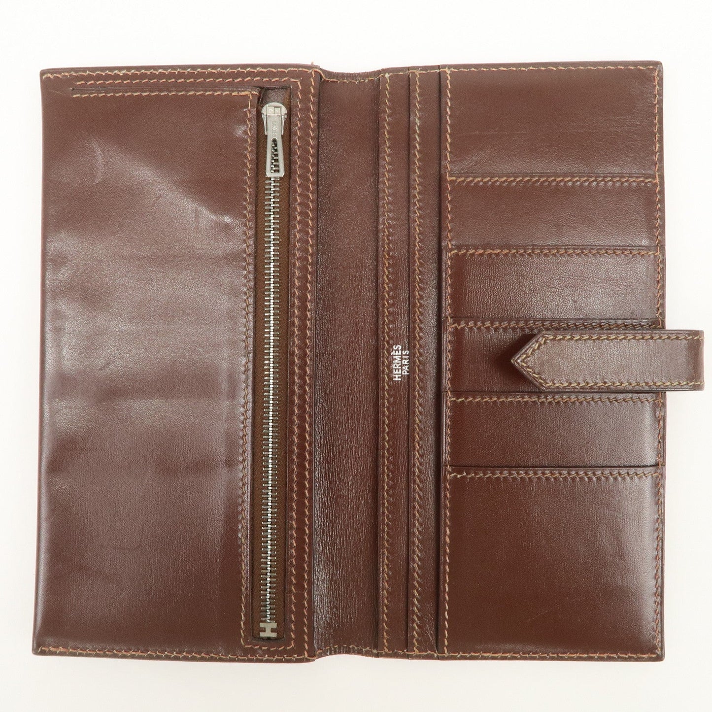 Hermes Béarn Classic Leather Long Wallet F Stamped【Pre-order】
