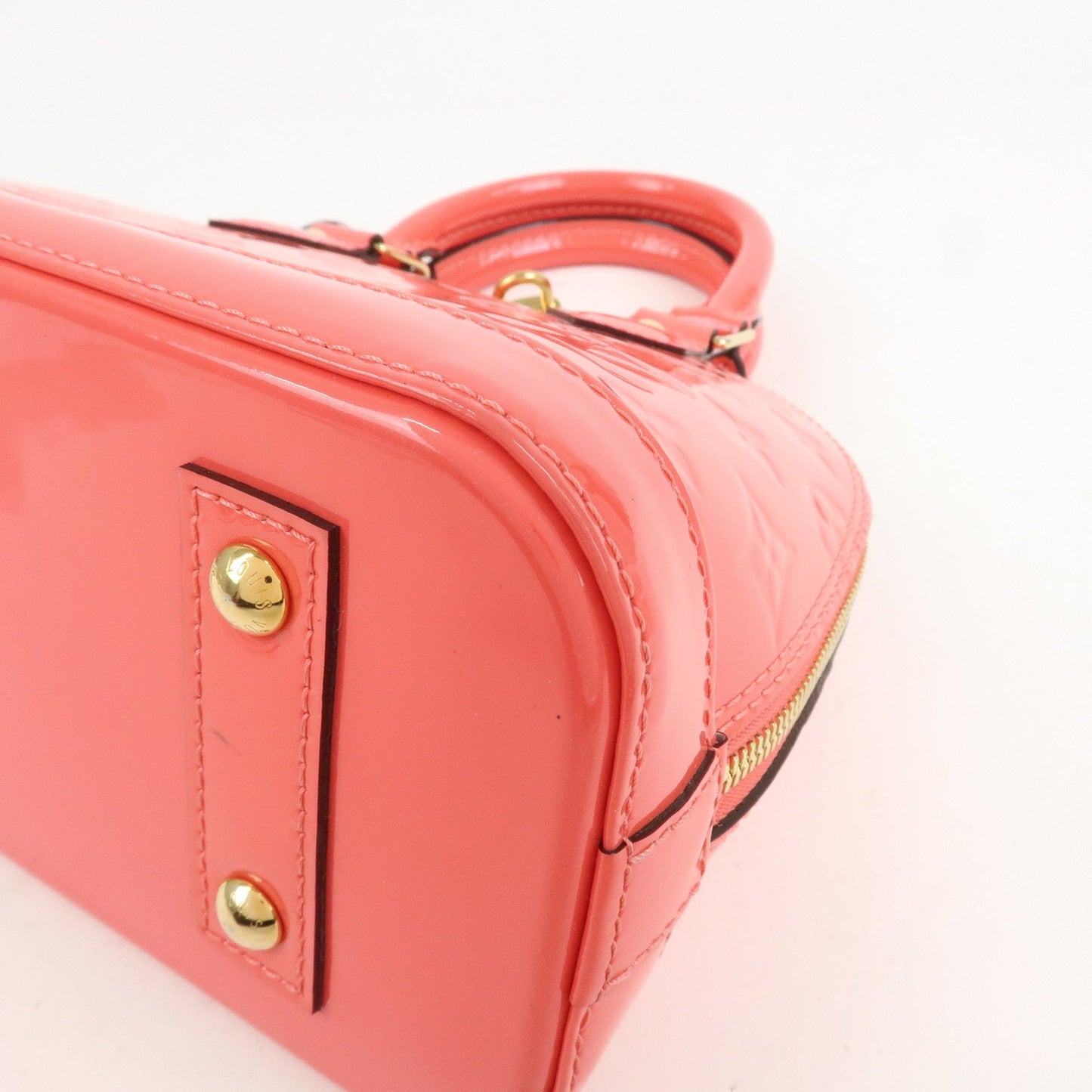 Louis Vuitton Monogram Vernis Alma BB 2Way Bag Hand Bag Rose Rich M90259【Pre-order】
