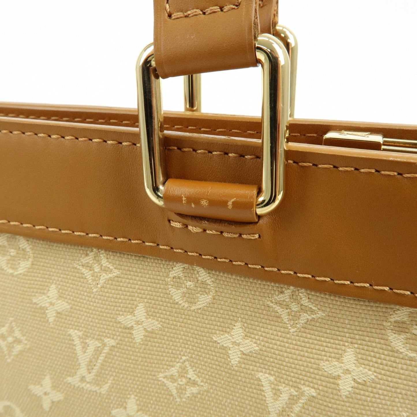Louis Vuitton Monogram Mini Lucille PM Hand Bag Beige M92684【Pre-order】