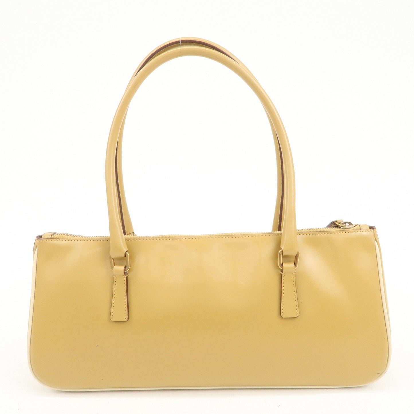 Prada Leather Shoulder Bag Hand Bag Light Brown【Pre-order】