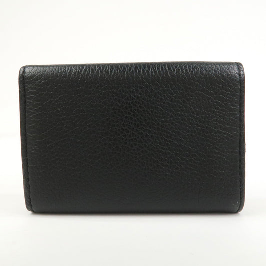 Louis Vuitton Portefeuille Lock Mini Compact Wallet Noir M63921【Pre-order】