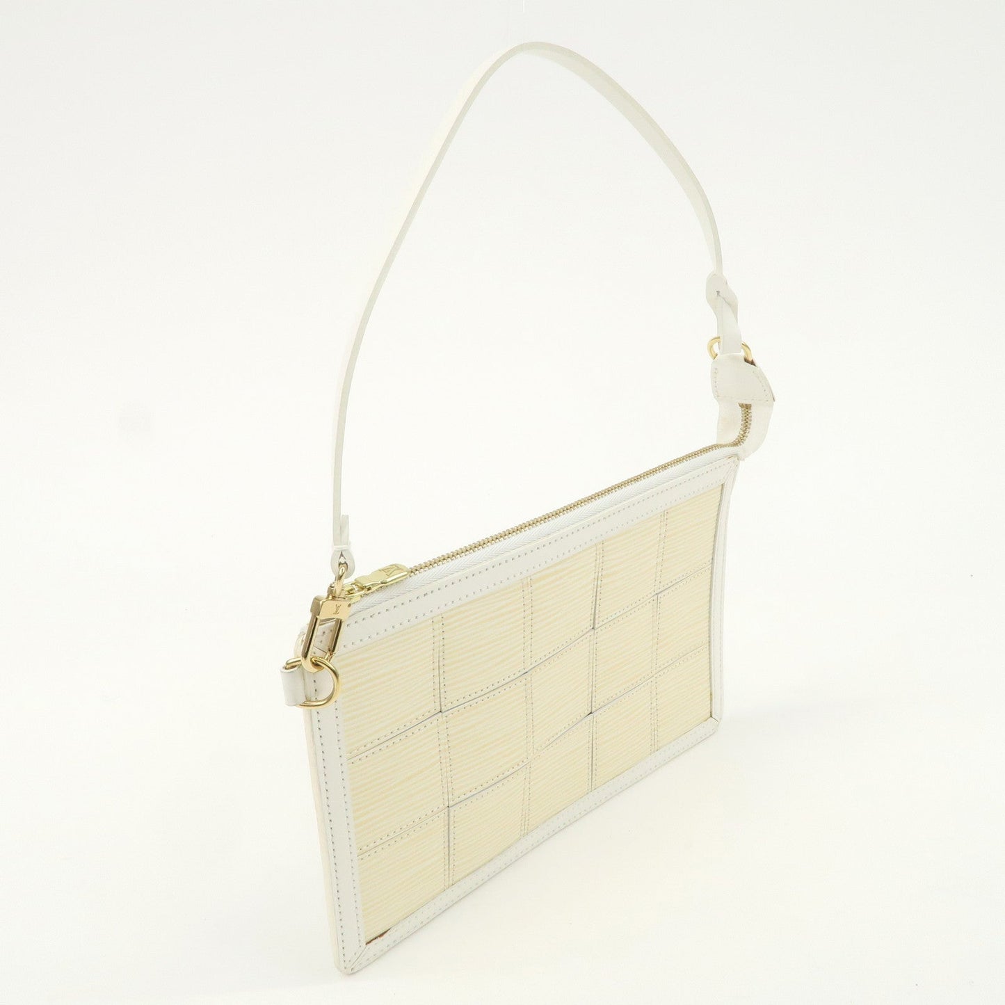 Louis Vuitton Epi Stretch Delmonico Hand Bag Purse Ivory【Pre-order】