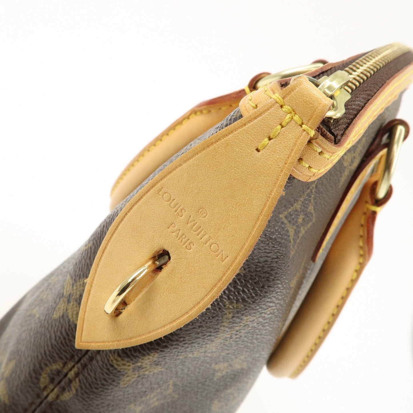 Louis Vuitton Monogram Lock It Hand Bag Old Style Brown M40102【Pre-order】