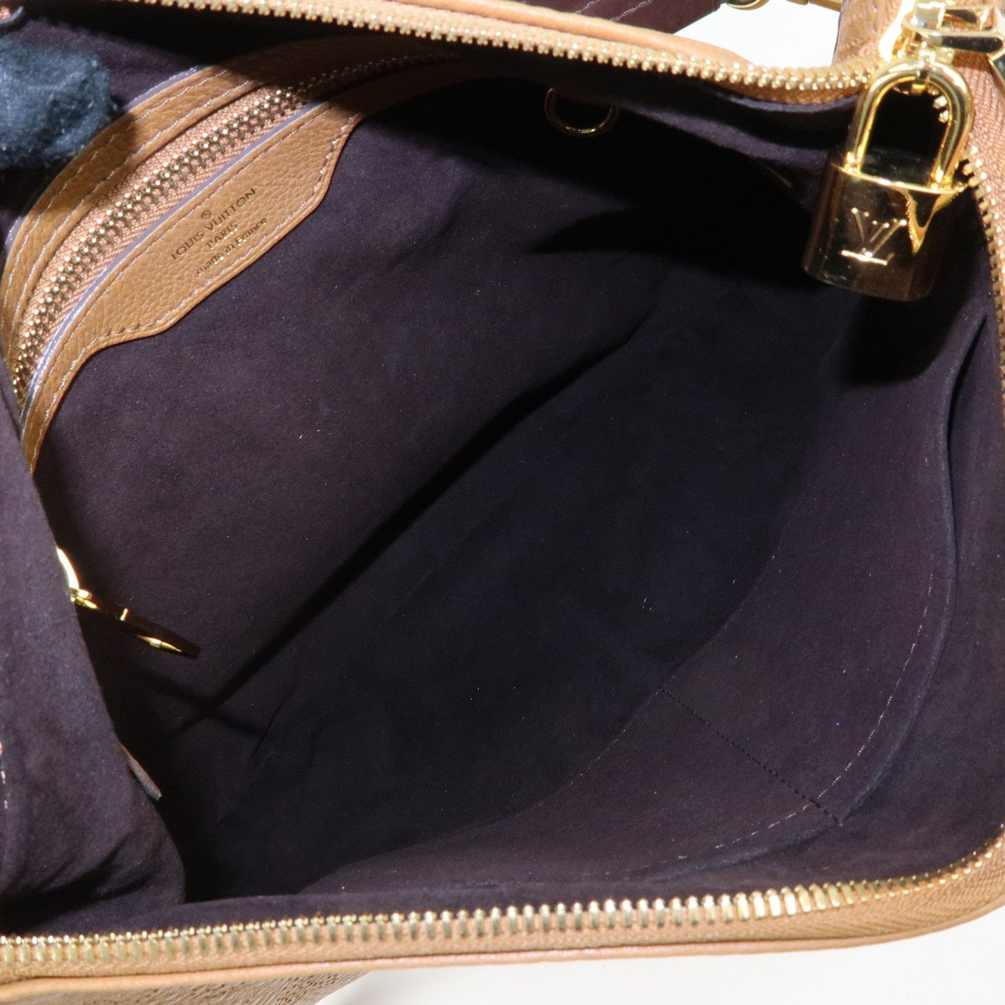 Louis Vuitton Monogram Mahina Selene MM Shoulder Bag Caramel M94214【Pre-order】