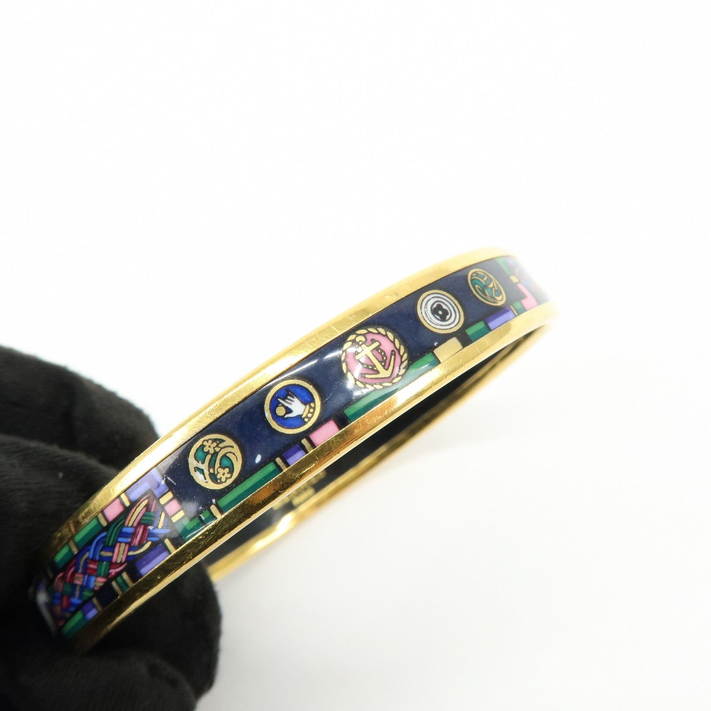 Hermes Email PM Gold Plated Bangle Bracelet【Pre-order】