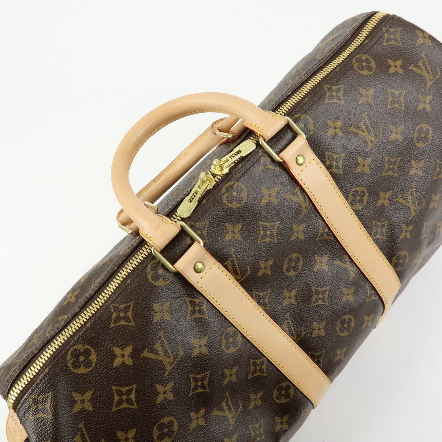 Louis Vuitton Monogram Keep All 45 Boston Bag Brown M41428【Pre-order】