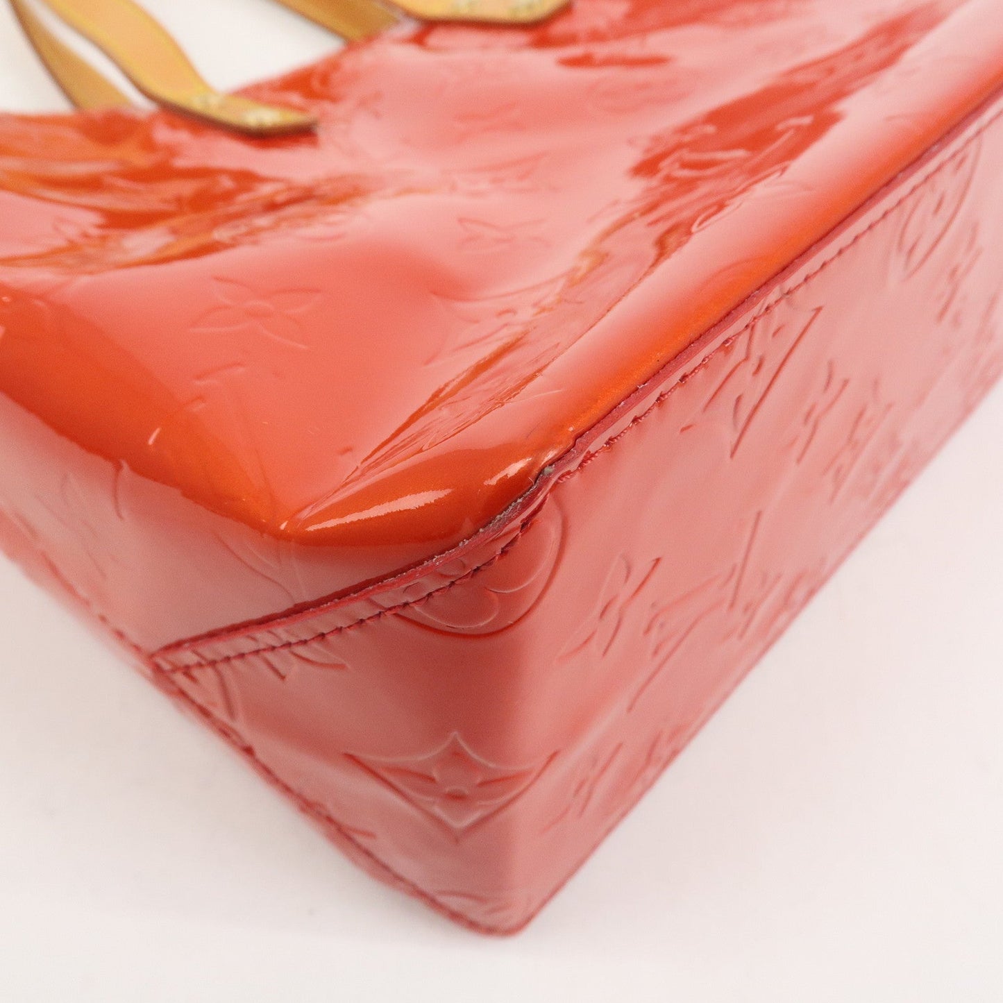 Louis Vuitton Monogram Vernis Lead PM Hand Bag Rouge M91088【Pre-order】