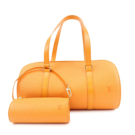 Louis Vuitton Epi Soufflot Hand Bag Mandarin Orange M5222H【Pre-order】