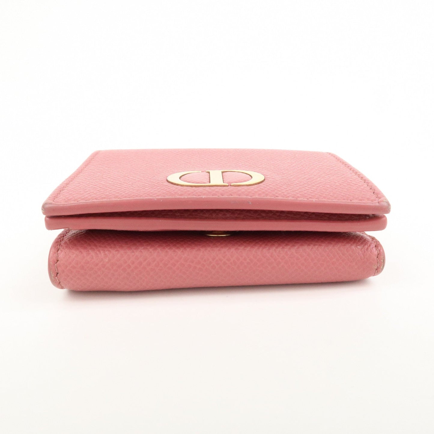 Christian Dior Logo Leather Tri-fold Small Compact Wallet【Pre-order】