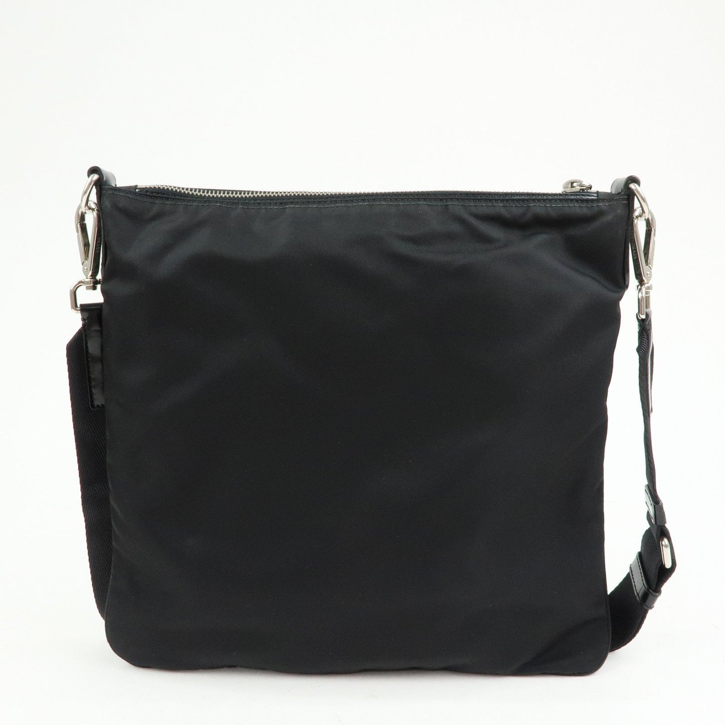 Prada Triangle Logo Nylon Shoulder Bag Crossbody Bag Black BT0715【Pre-order】