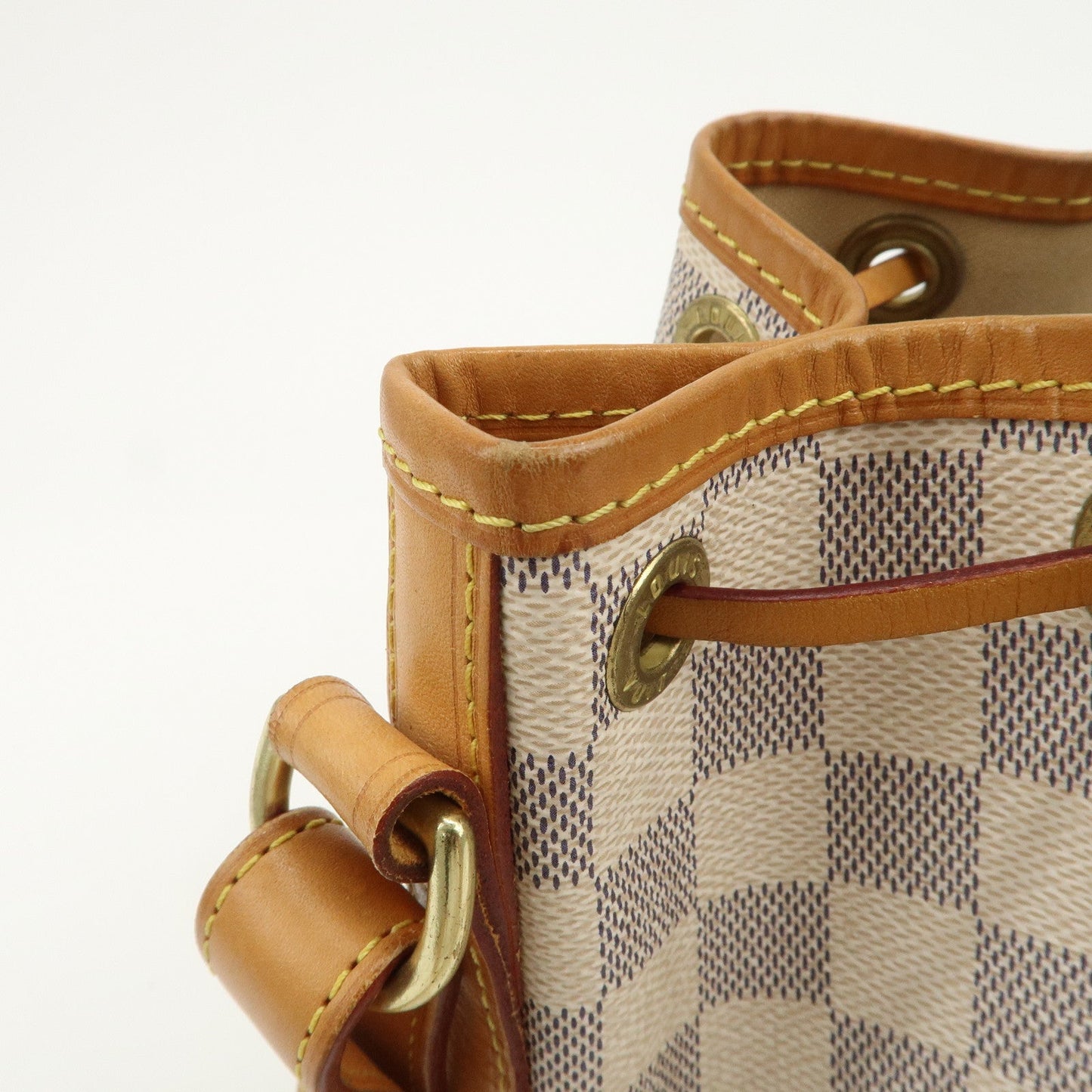 Louis Vuitton Damier Azur Canvas Leather Noe BB Shoulder Bag N41220【Pre-order】
