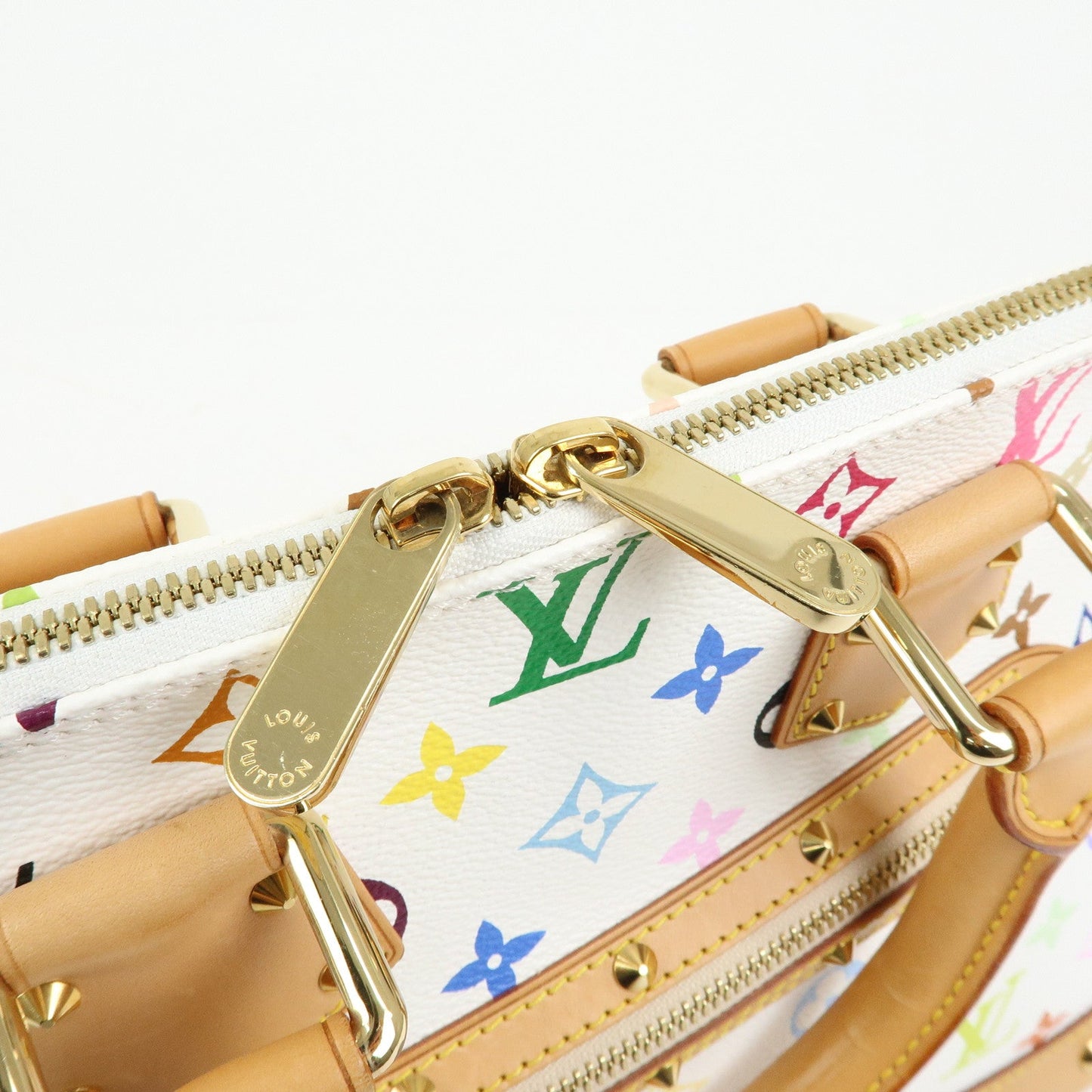 Louis Vuitton Monogram Multicolor Alma PM Hand Bag Blanc M92647【Pre-order】