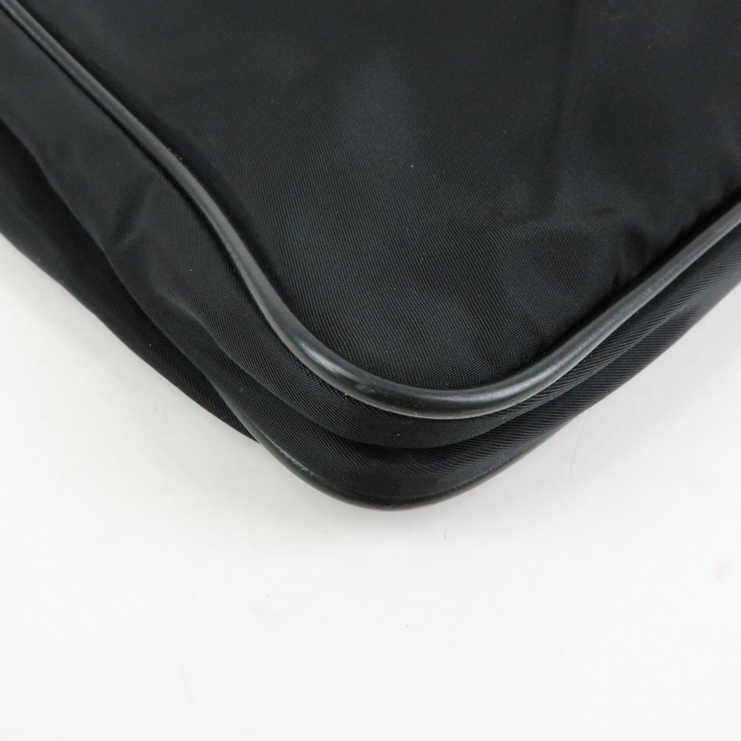 Prada Triangle Logo Nylon Shoulder Bag Crossbody Bag Black【Pre-order】
