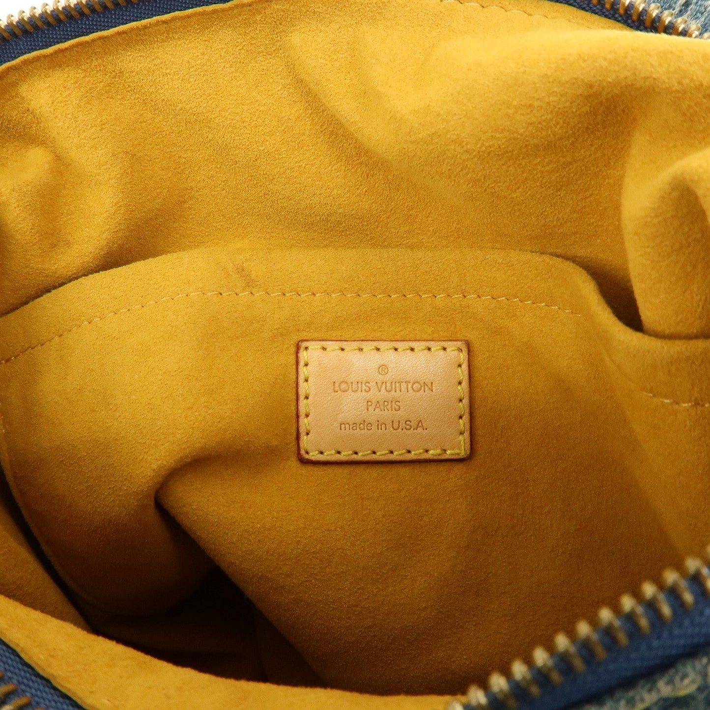 Louis Vuitton Monogram Denim Baggy GM Shoulder Bag Blue M95048【Pre-order】