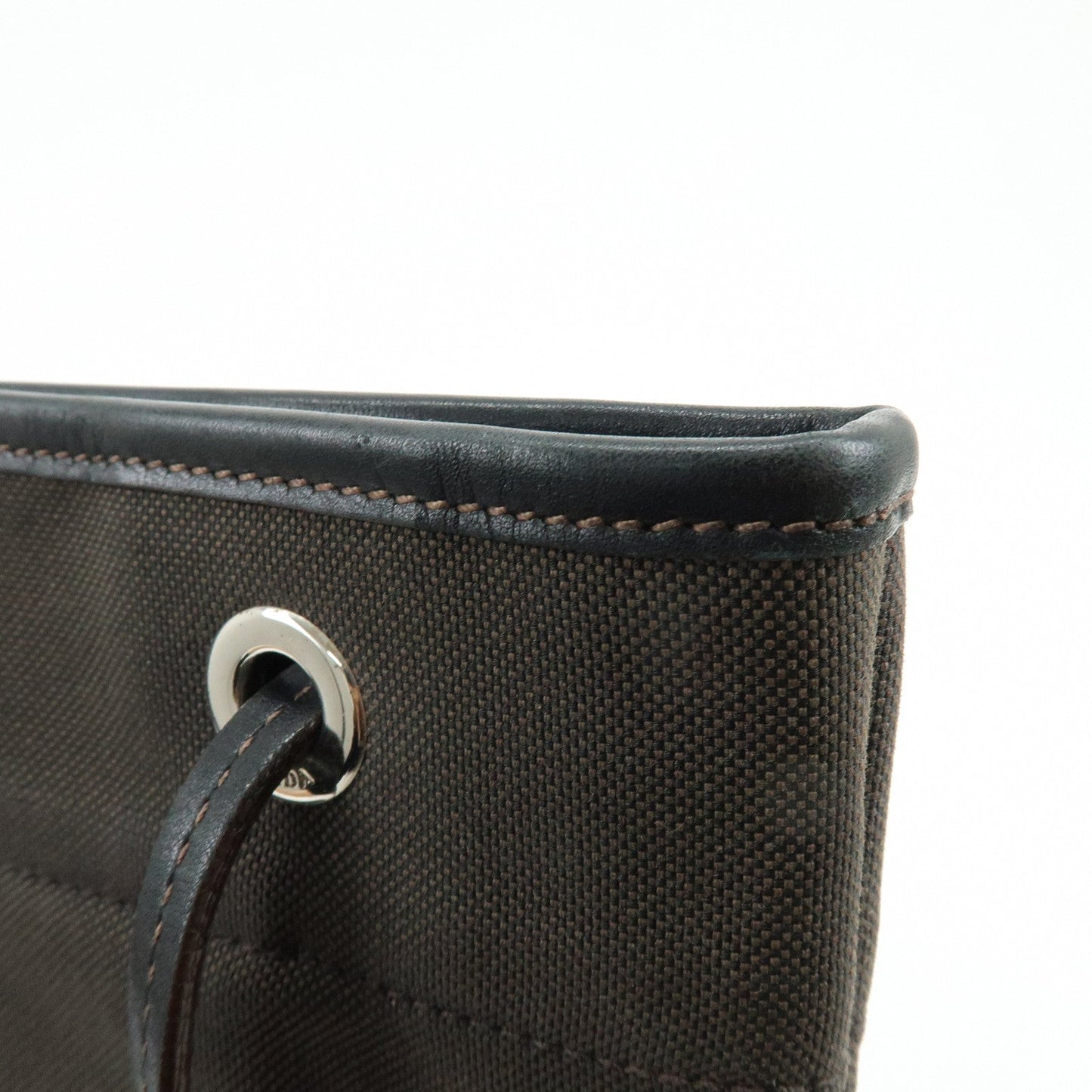 Prada Logo Jacquard Leather Shoulder Bag Crossbody Bag Dark Brown【Pre-order】