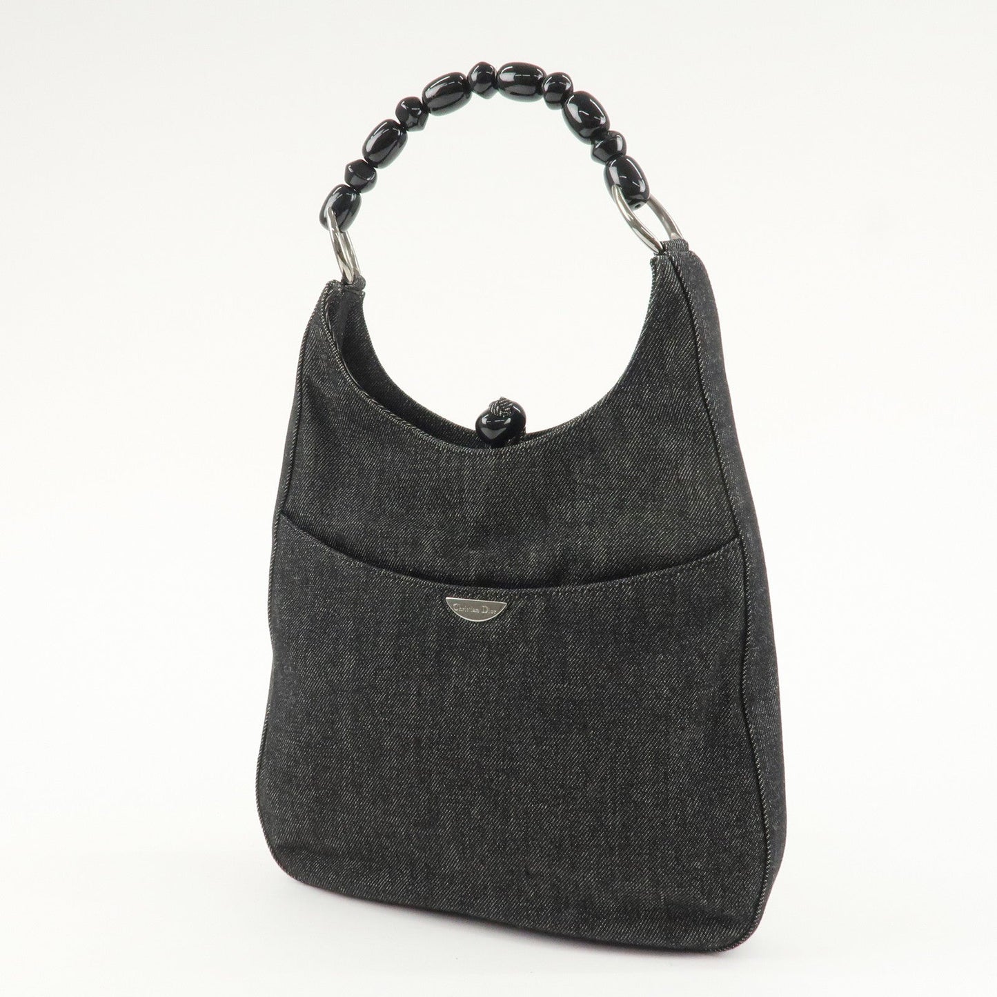 Christian Dior Maris Pearl Denim Shoulder Bag Hand Bag【Pre-order】